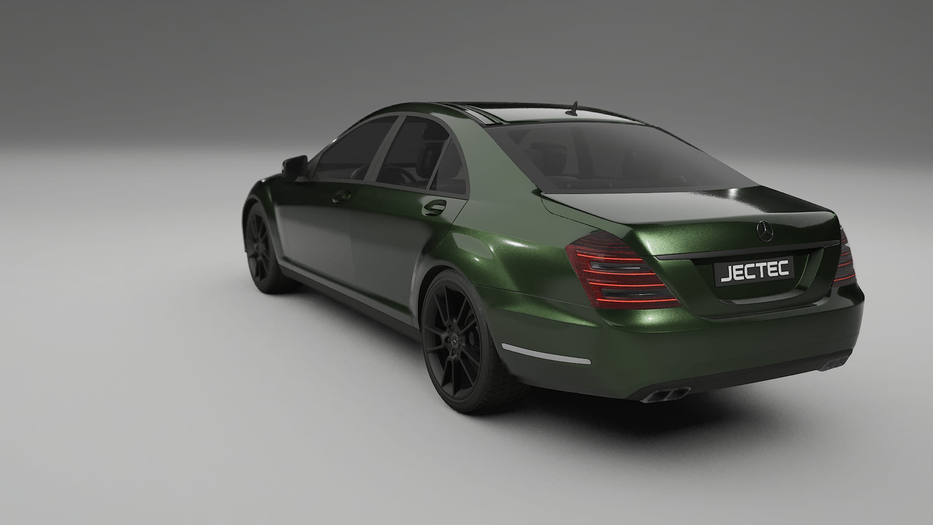 Mercedes S-class W221 facelift LCI TPU Paint Protection Film | LAGOON Color Change PPF Full Pre-Cut Kit