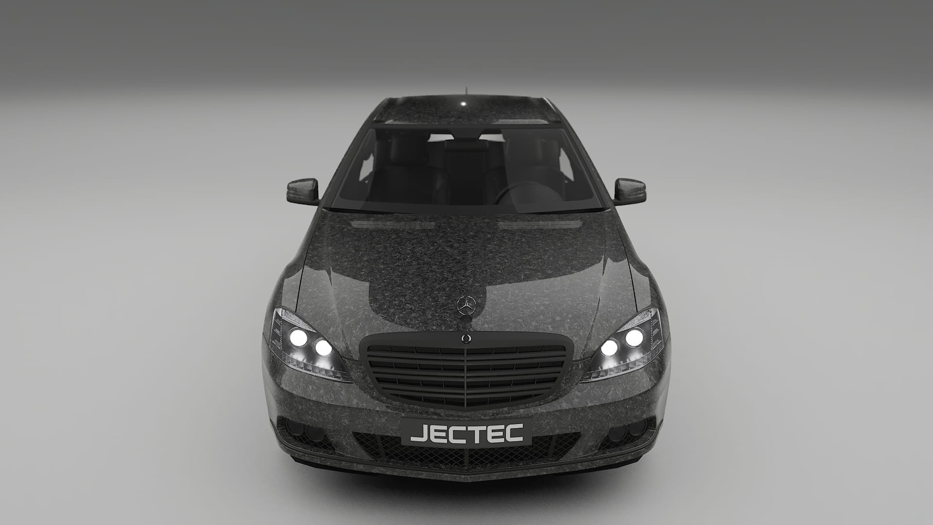 Mercedes S-class W221 facelift LCI TPU Paint Protection Film | FORGED S Color Change PPF Full Pre-Cut Kit