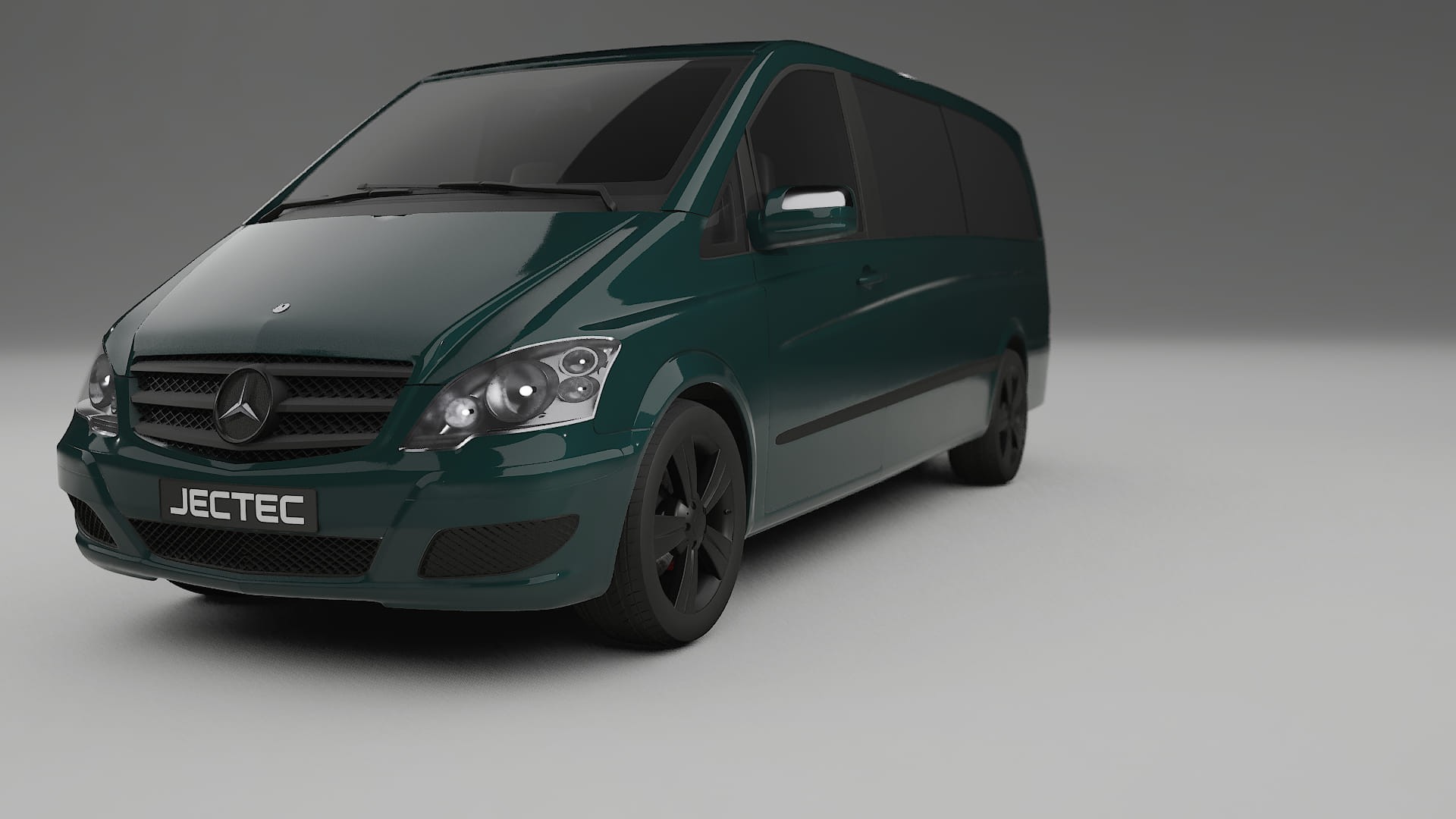 Mercedes Viano Extralong W439 Facelift LCI TPU Paint Protection Film | INFERNO Color Change PPF Full Pre-Cut Kit