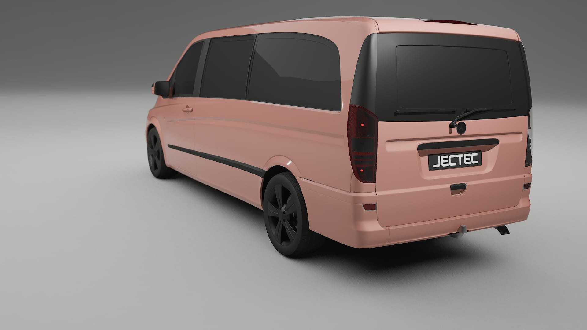 Mercedes Viano Extralong W439 Facelift LCI TPU Paint Protection Film | BLUSH Color Change PPF Full Pre-Cut Kit