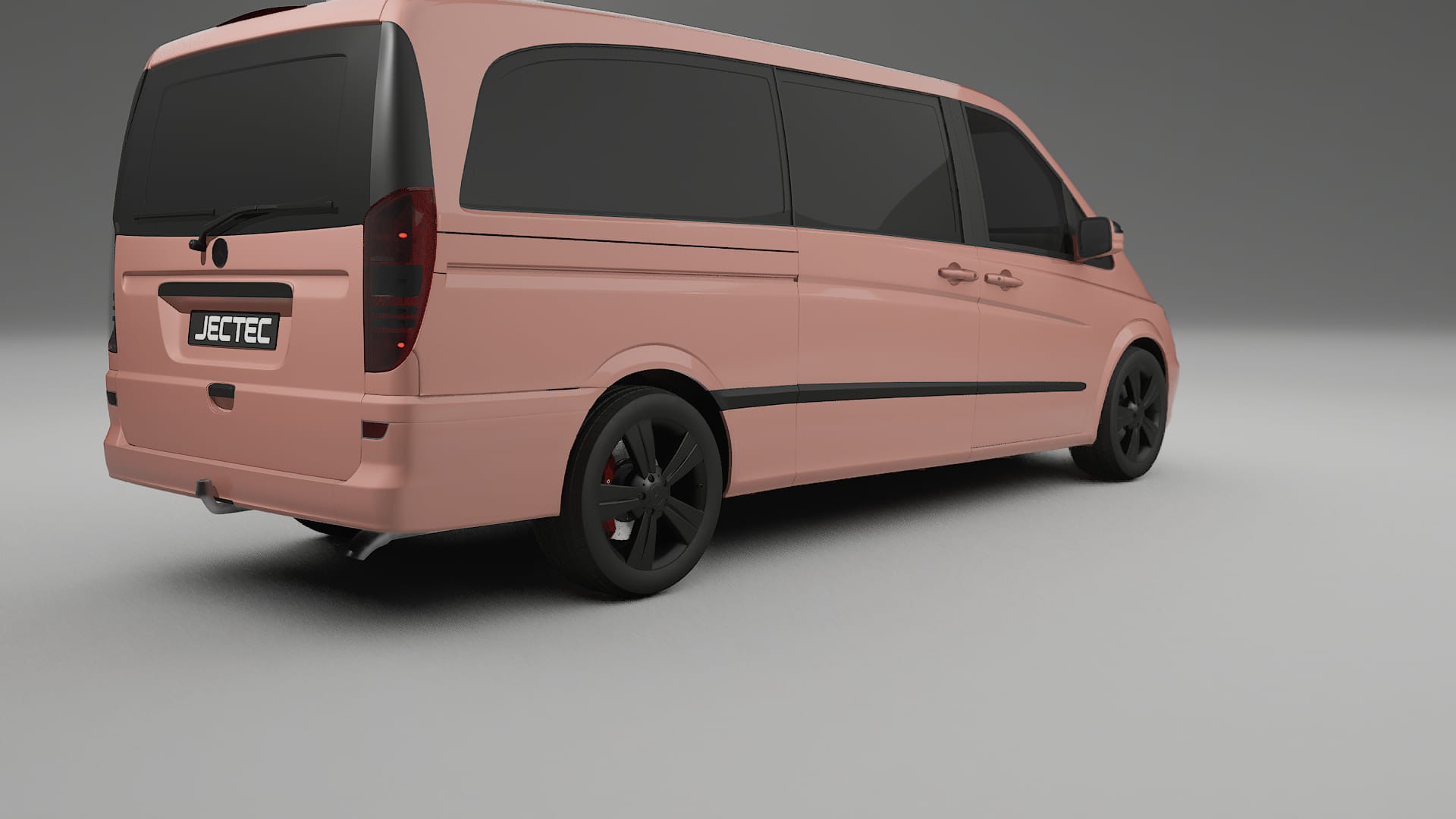 Mercedes Viano Extralong W439 Facelift LCI TPU Paint Protection Film | BLUSH Color Change PPF Full Pre-Cut Kit
