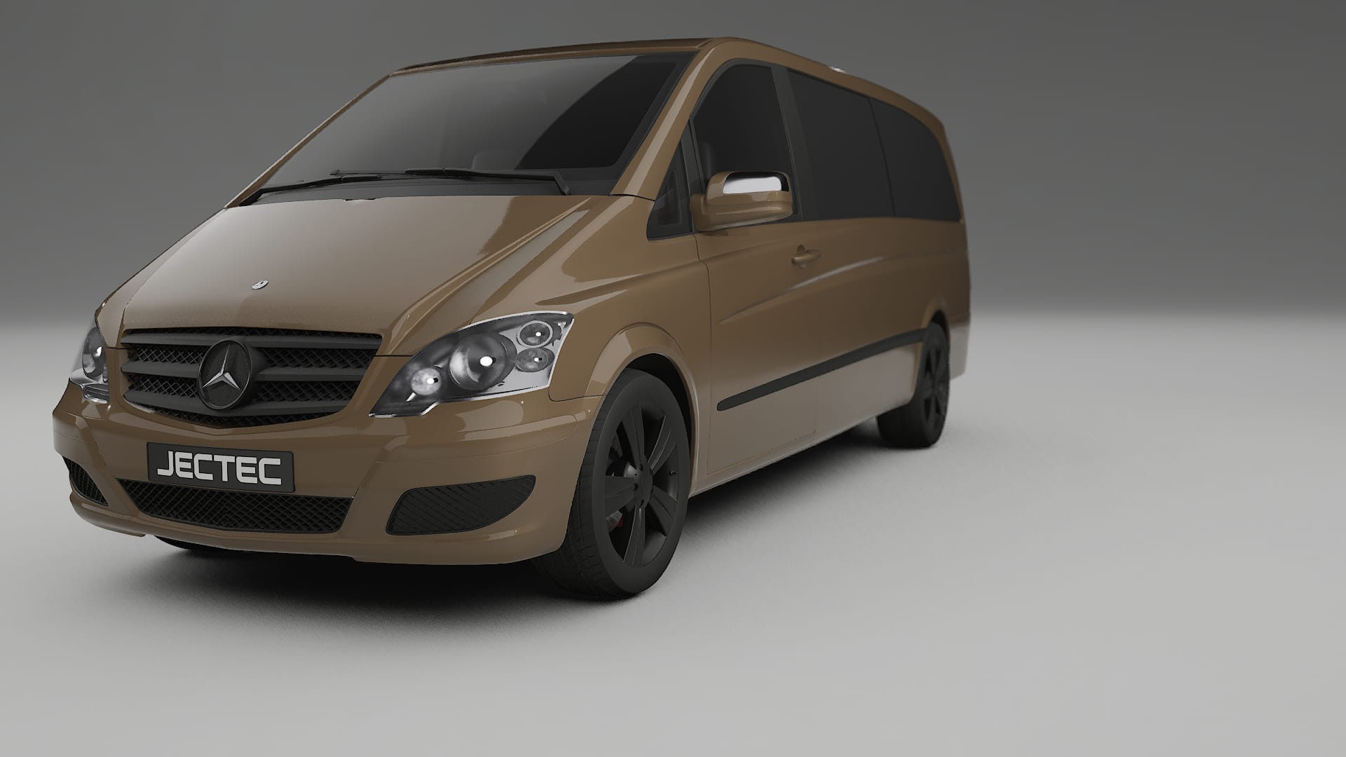 Mercedes Viano Extralong W439 Facelift LCI TPU Paint Protection Film | SAHARA Color Change PPF Full Pre-Cut Kit