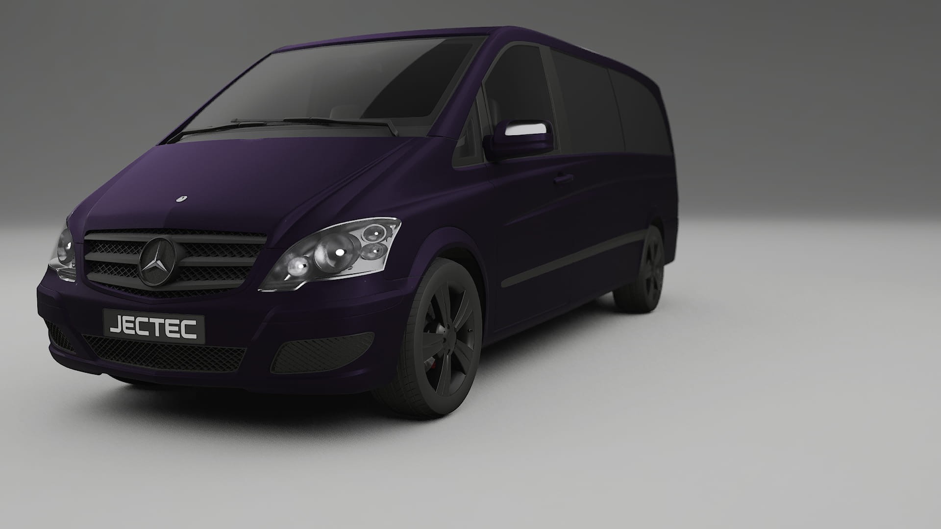 Mercedes Viano Extralong W439 Facelift LCI TPU Paint Protection Film | VIOLET Color Change PPF Full Pre-Cut Kit
