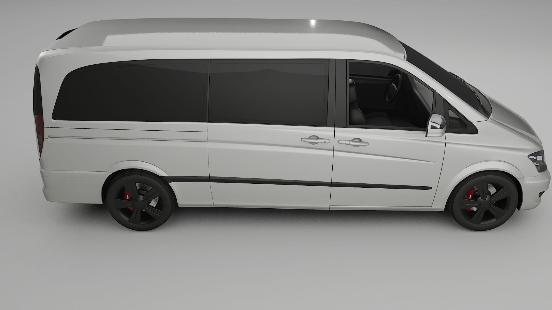 Mercedes Viano Extralong W439 Facelift LCI TPU Paint Protection Film | PEARL Color Change PPF Full Pre-Cut Kit
