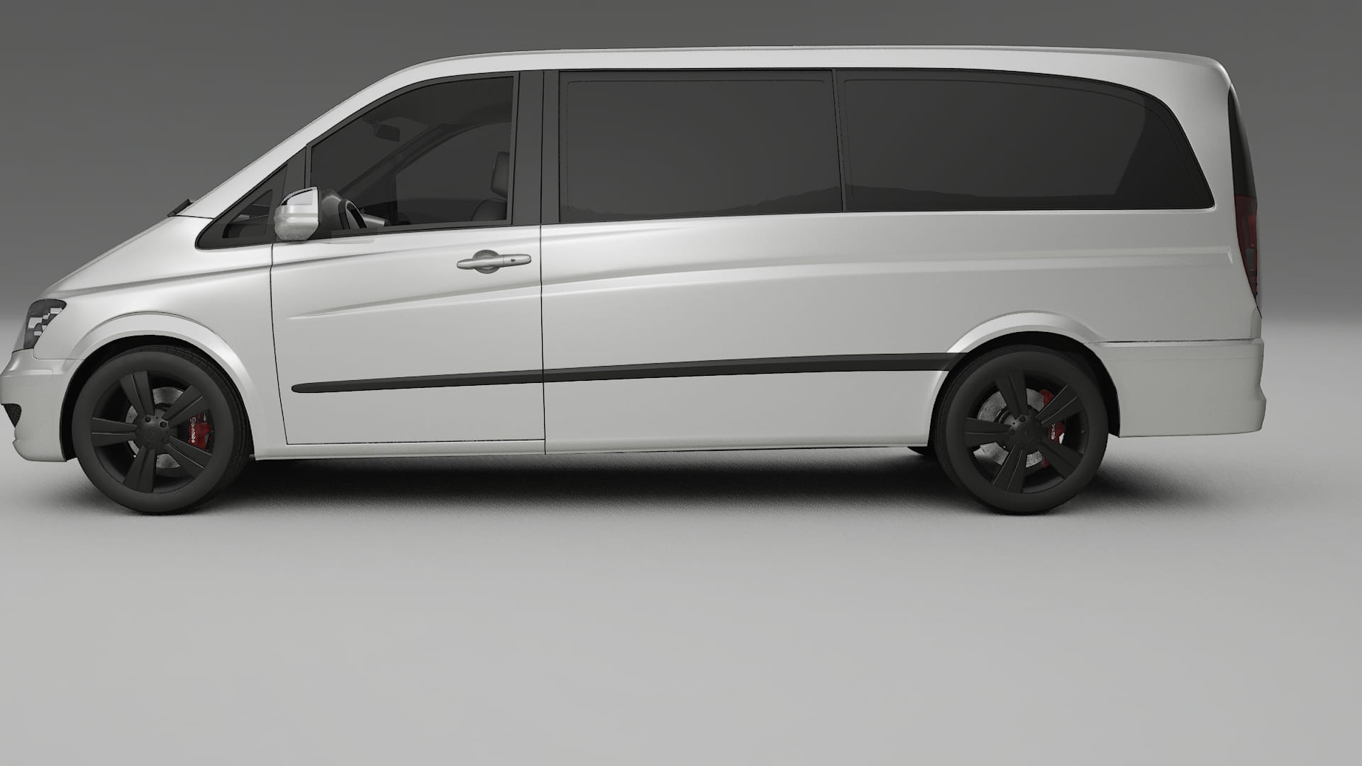 Mercedes Viano Extralong W439 Facelift LCI TPU Paint Protection Film | OPAL Color Change PPF Full Pre-Cut Kit