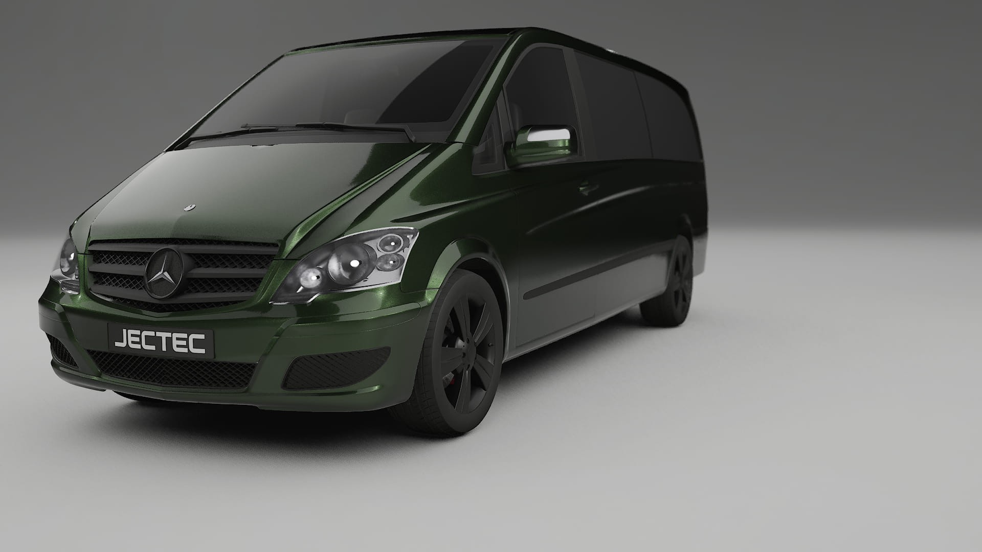 Mercedes Viano Extralong W439 Facelift LCI TPU Paint Protection Film | LAGOON Color Change PPF Full Pre-Cut Kit