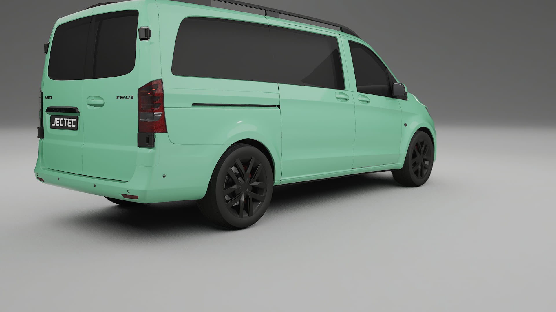 Mercedes Vito-Short W447 prefacelift pre-LCI TPU Paint Protection Film | DUSTY Color Change PPF Full Pre-Cut Kit