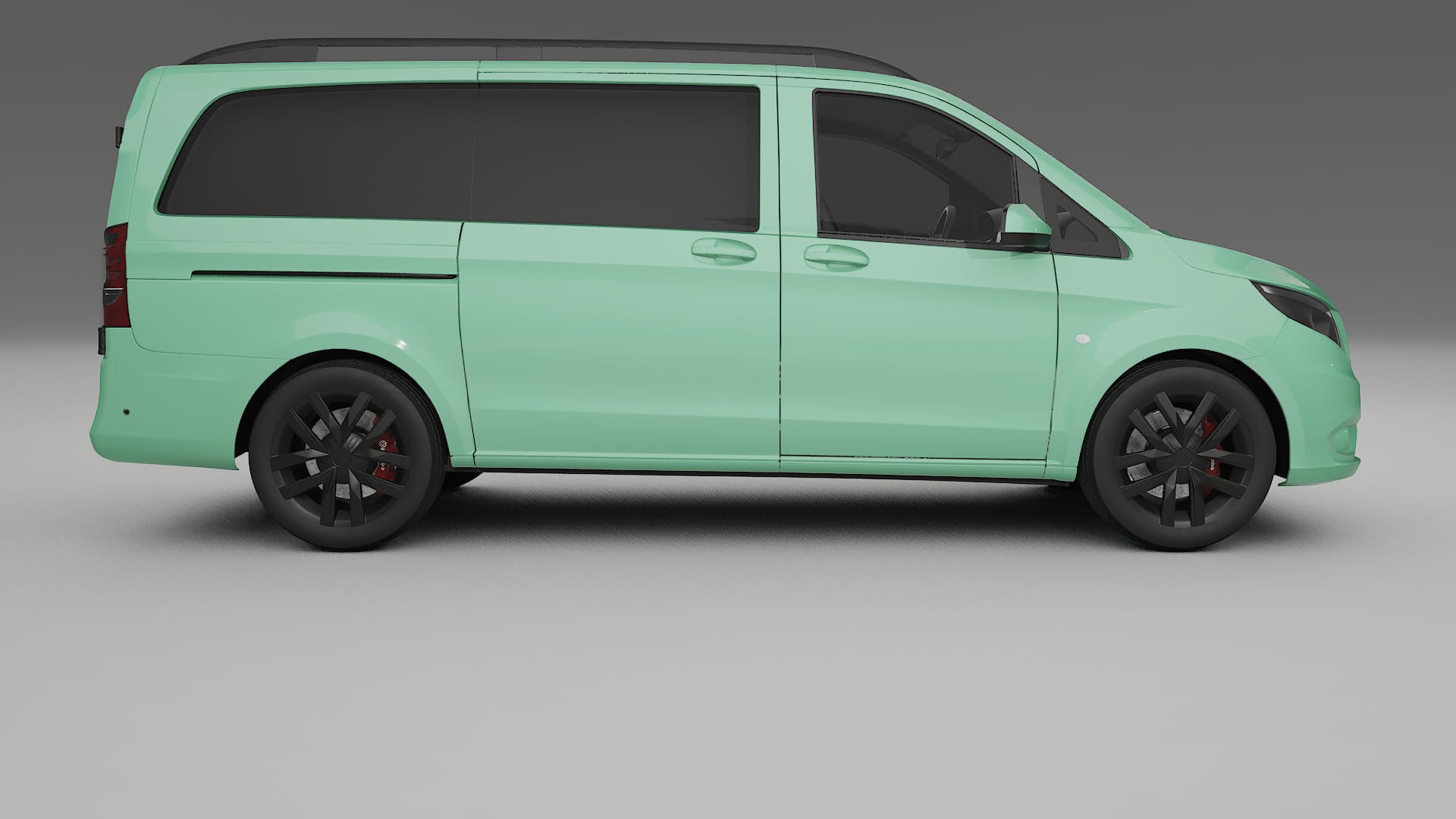 Mercedes Vito-Short W447 prefacelift pre-LCI TPU Paint Protection Film | DUSTY Color Change PPF Full Pre-Cut Kit