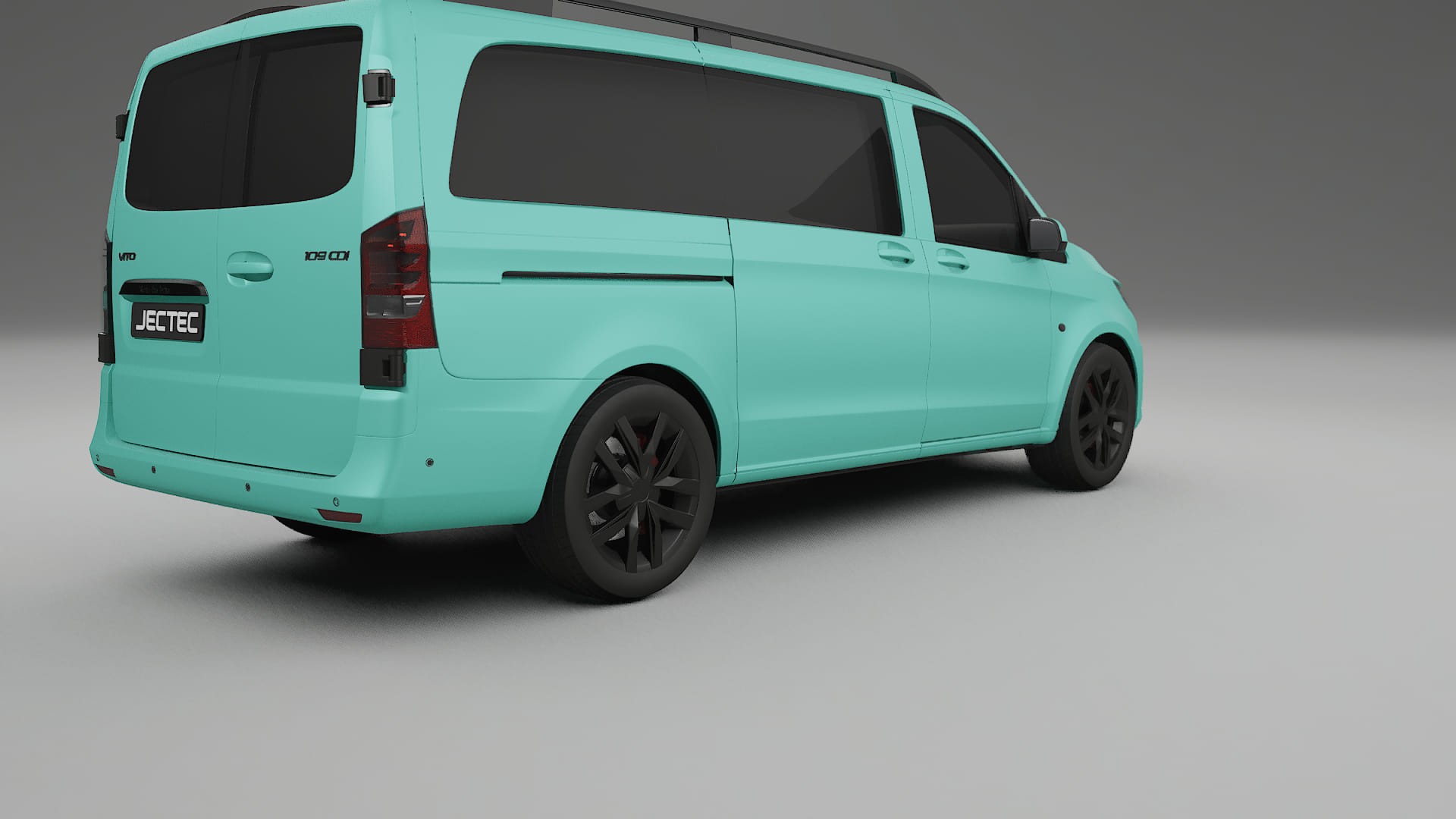 Mercedes Vito-Short W447 prefacelift pre-LCI TPU Paint Protection Film | FROST Color Change PPF Full Pre-Cut Kit