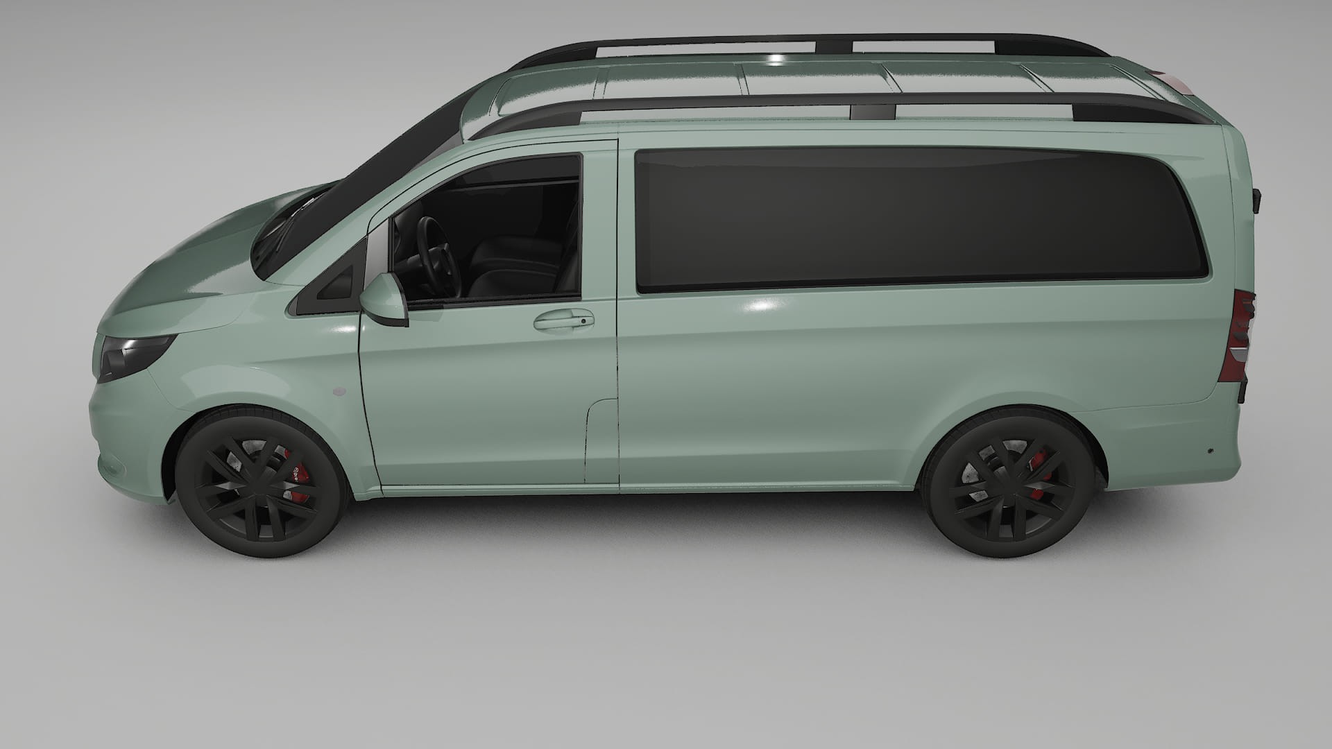 Mercedes Vito-Short W447 prefacelift pre-LCI TPU Paint Protection Film | CINDER Color Change PPF Full Pre-Cut Kit
