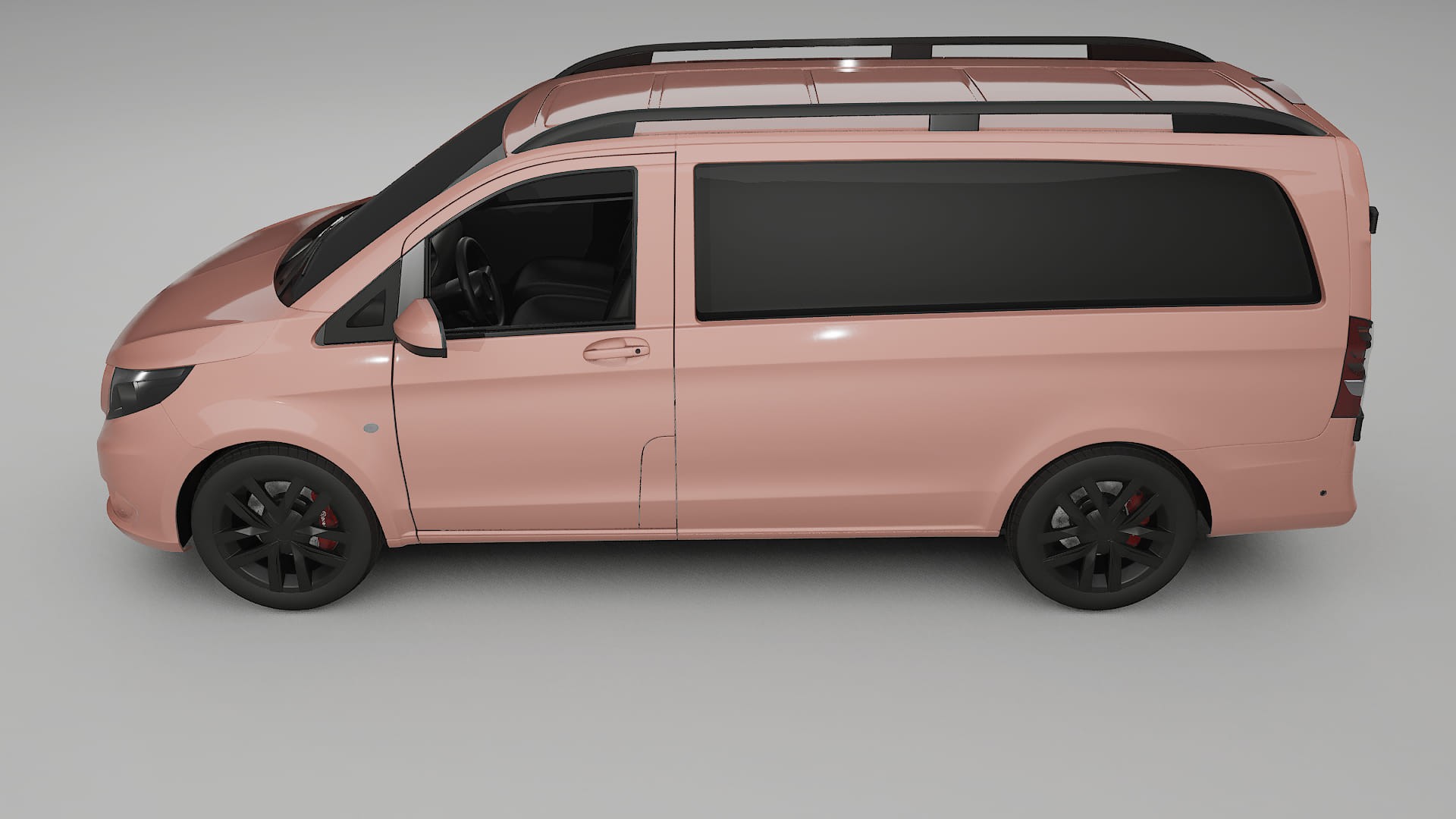 Mercedes Vito-Short W447 prefacelift pre-LCI TPU Paint Protection Film | BLUSH Color Change PPF Full Pre-Cut Kit