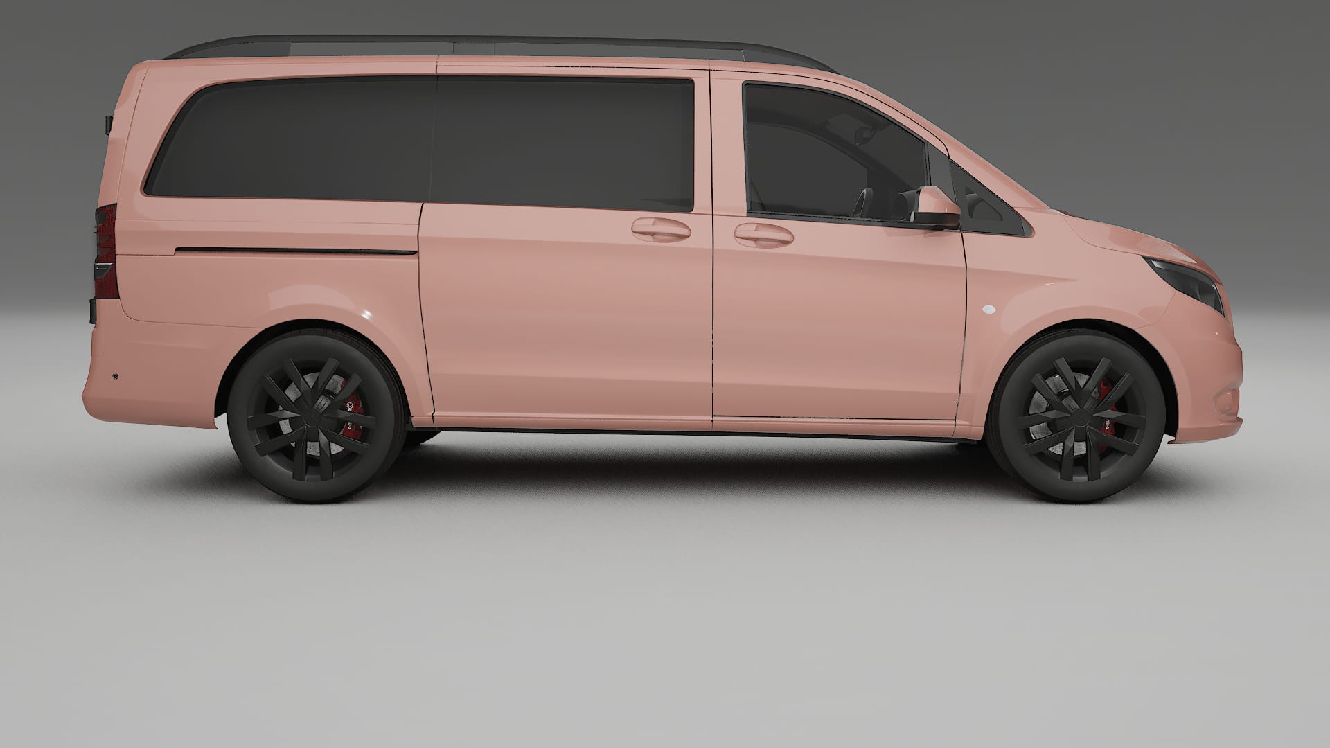 Mercedes Vito-Short W447 prefacelift pre-LCI TPU Paint Protection Film | BLUSH Color Change PPF Full Pre-Cut Kit