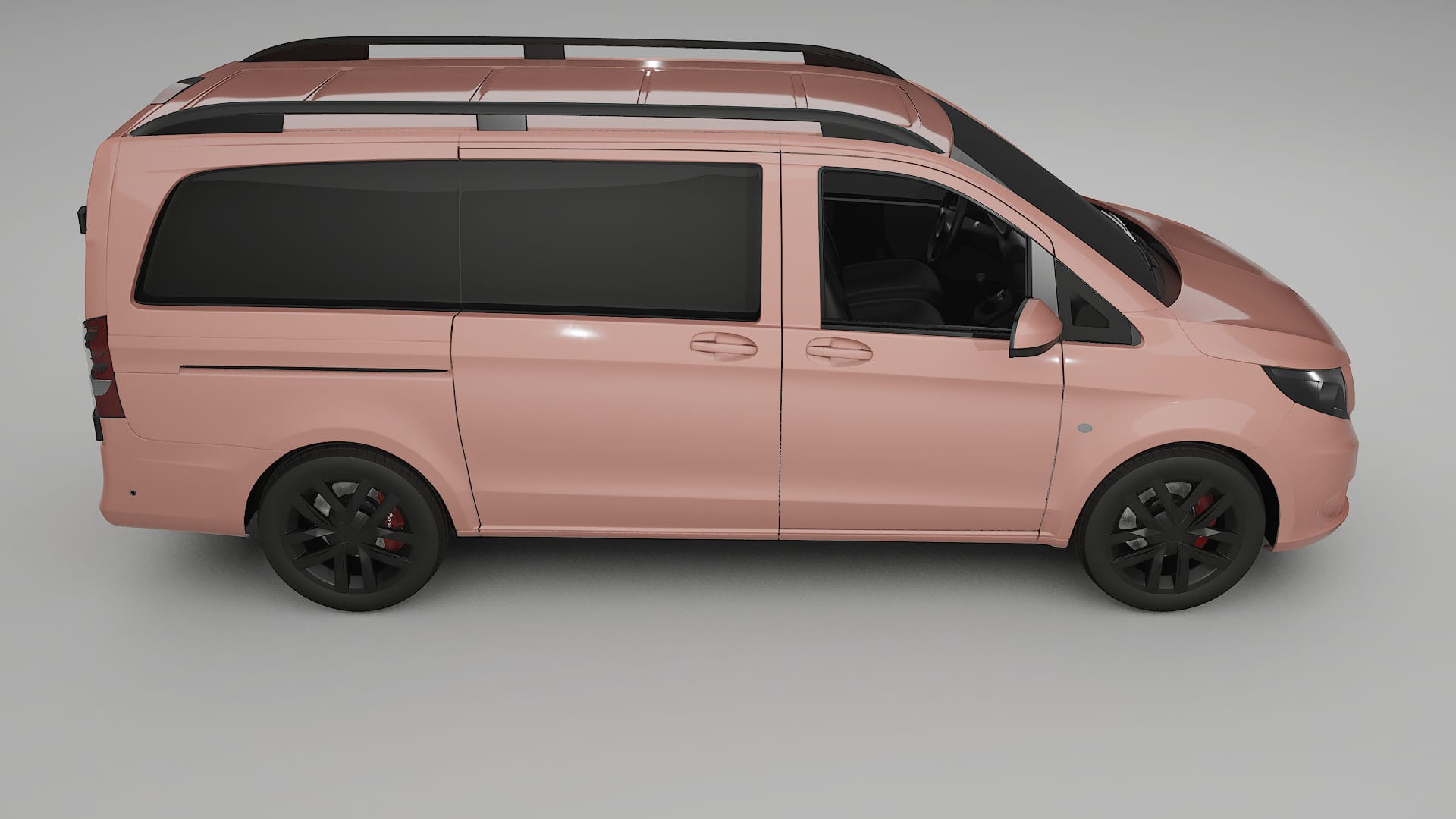 Mercedes Vito-Short W447 prefacelift pre-LCI TPU Paint Protection Film | BLUSH Color Change PPF Full Pre-Cut Kit