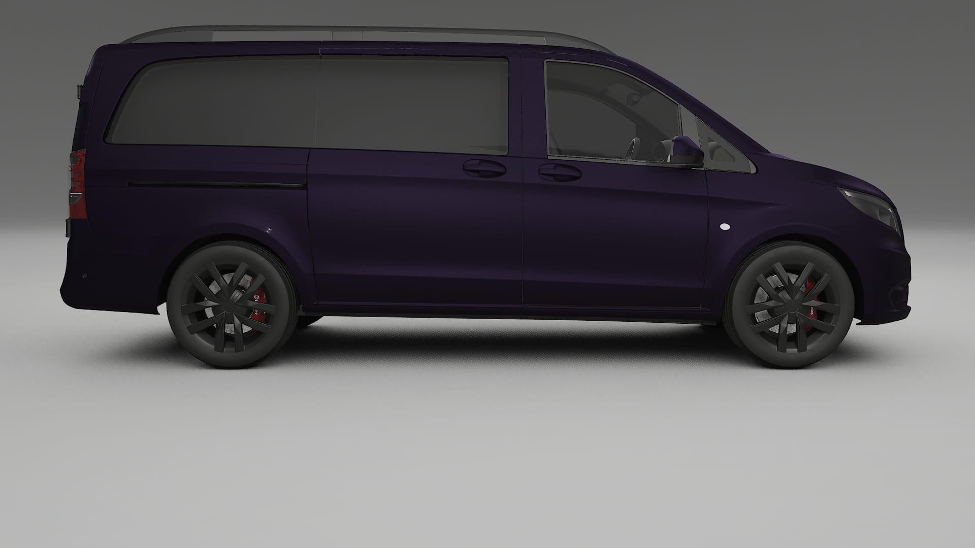 Mercedes Vito-Short W447 prefacelift pre-LCI TPU Paint Protection Film | VIOLET Color Change PPF Full Pre-Cut Kit