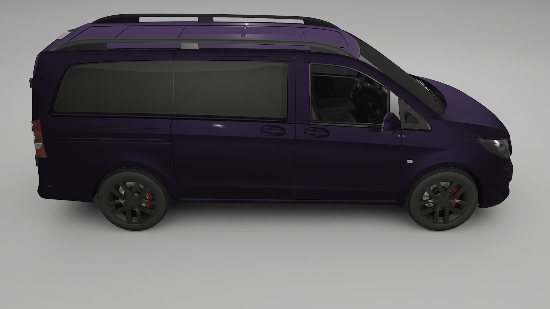 Mercedes Vito-Short W447 prefacelift pre-LCI TPU Paint Protection Film | VIOLET Color Change PPF Full Pre-Cut Kit