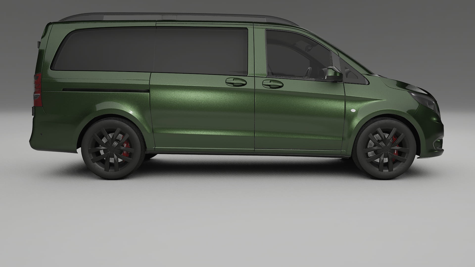 Mercedes Vito-Short W447 prefacelift pre-LCI TPU Paint Protection Film | LAGOON Color Change PPF Full Pre-Cut Kit