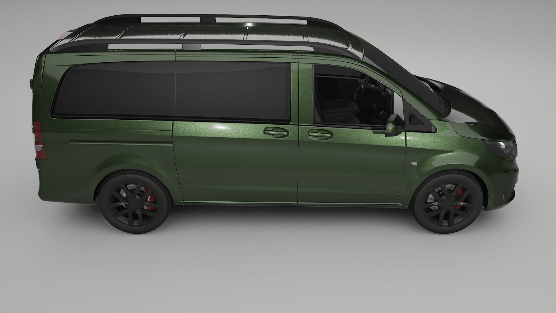 Mercedes Vito-Short W447 prefacelift pre-LCI TPU Paint Protection Film | LAGOON Color Change PPF Full Pre-Cut Kit