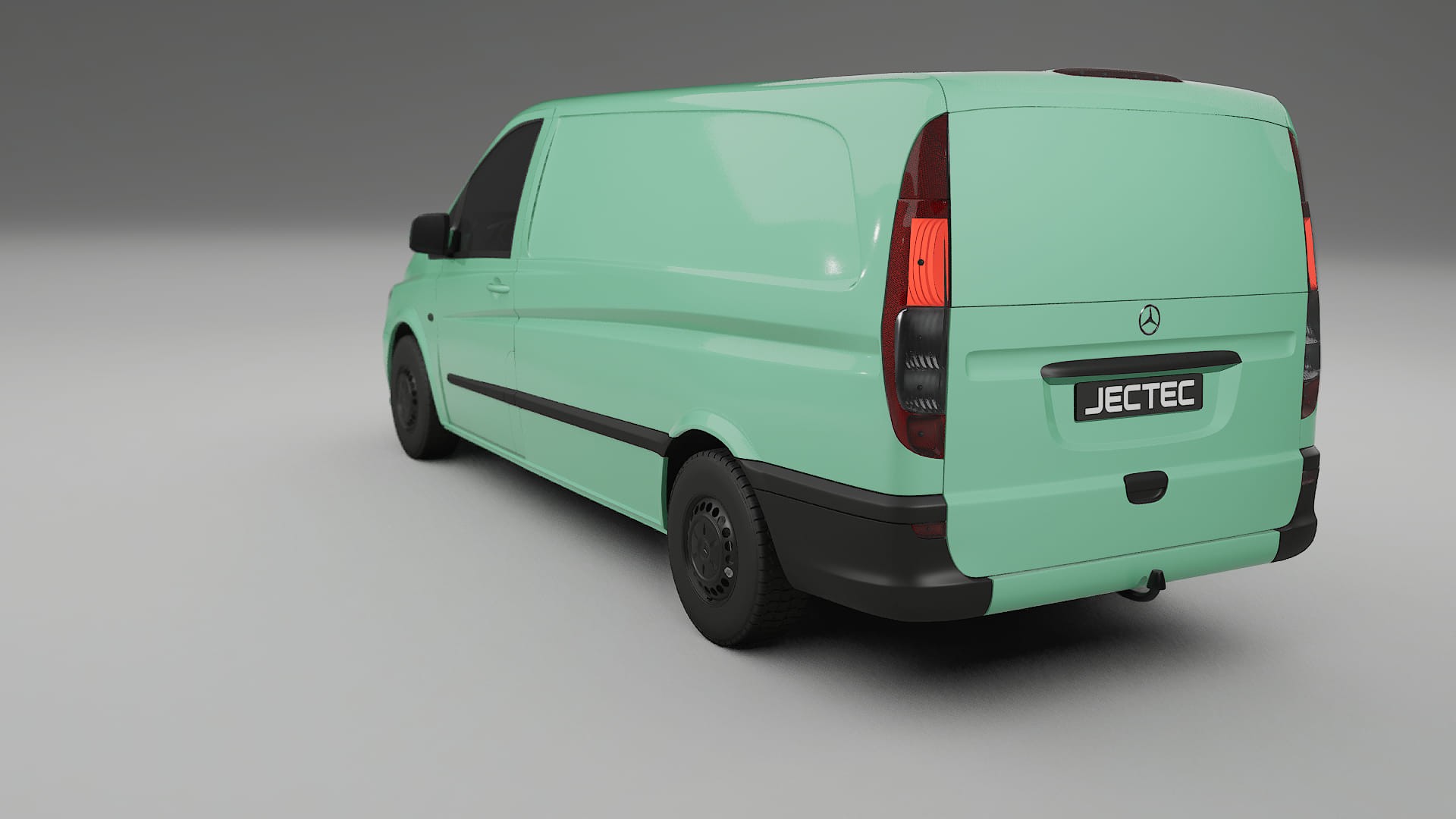 Mercedes Vito Short W639 facelift LCI TPU Paint Protection Film | DUSTY Color Change PPF Full Pre-Cut Kit