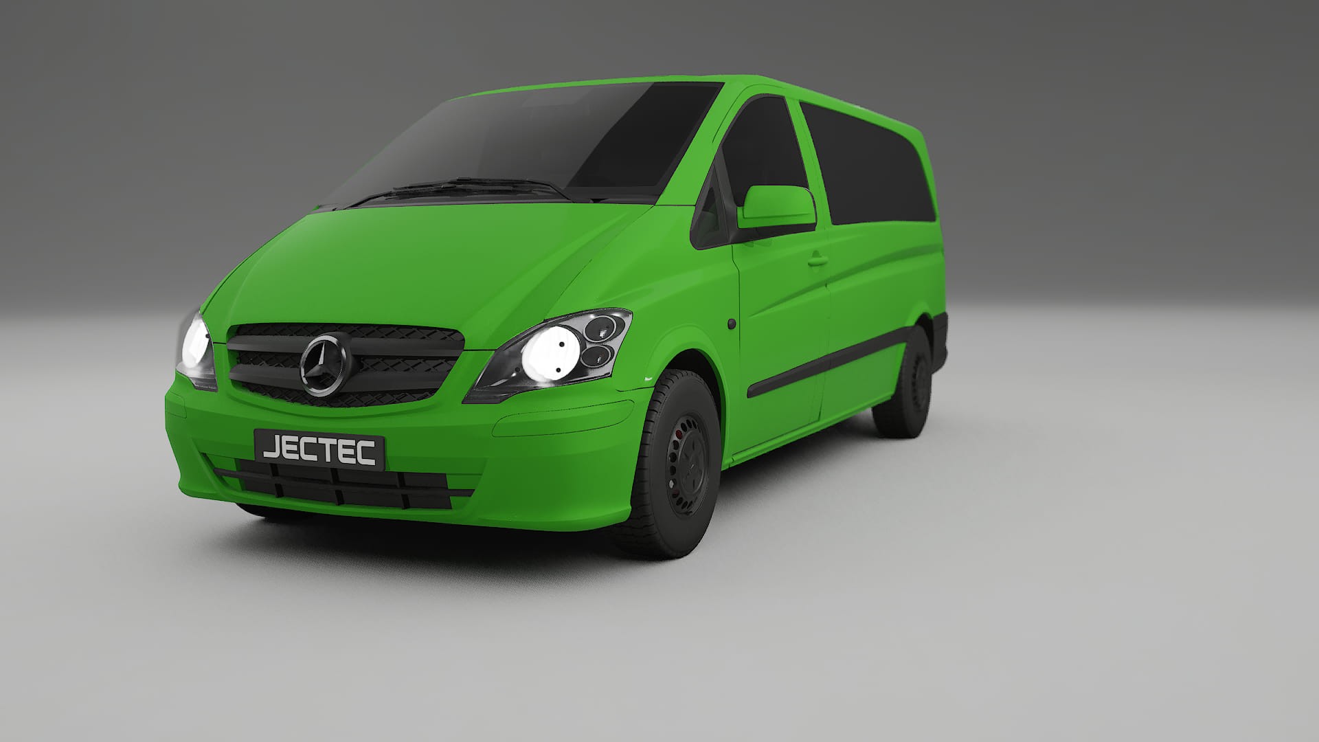 Mercedes Vito Short W639 facelift LCI TPU Paint Protection Film | VENOM Color Change PPF Full Pre-Cut Kit