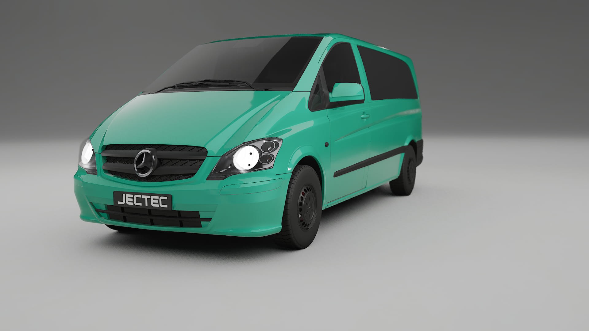 Mercedes Vito Short W639 facelift LCI TPU Paint Protection Film | JEWEL Color Change PPF Full Pre-Cut Kit