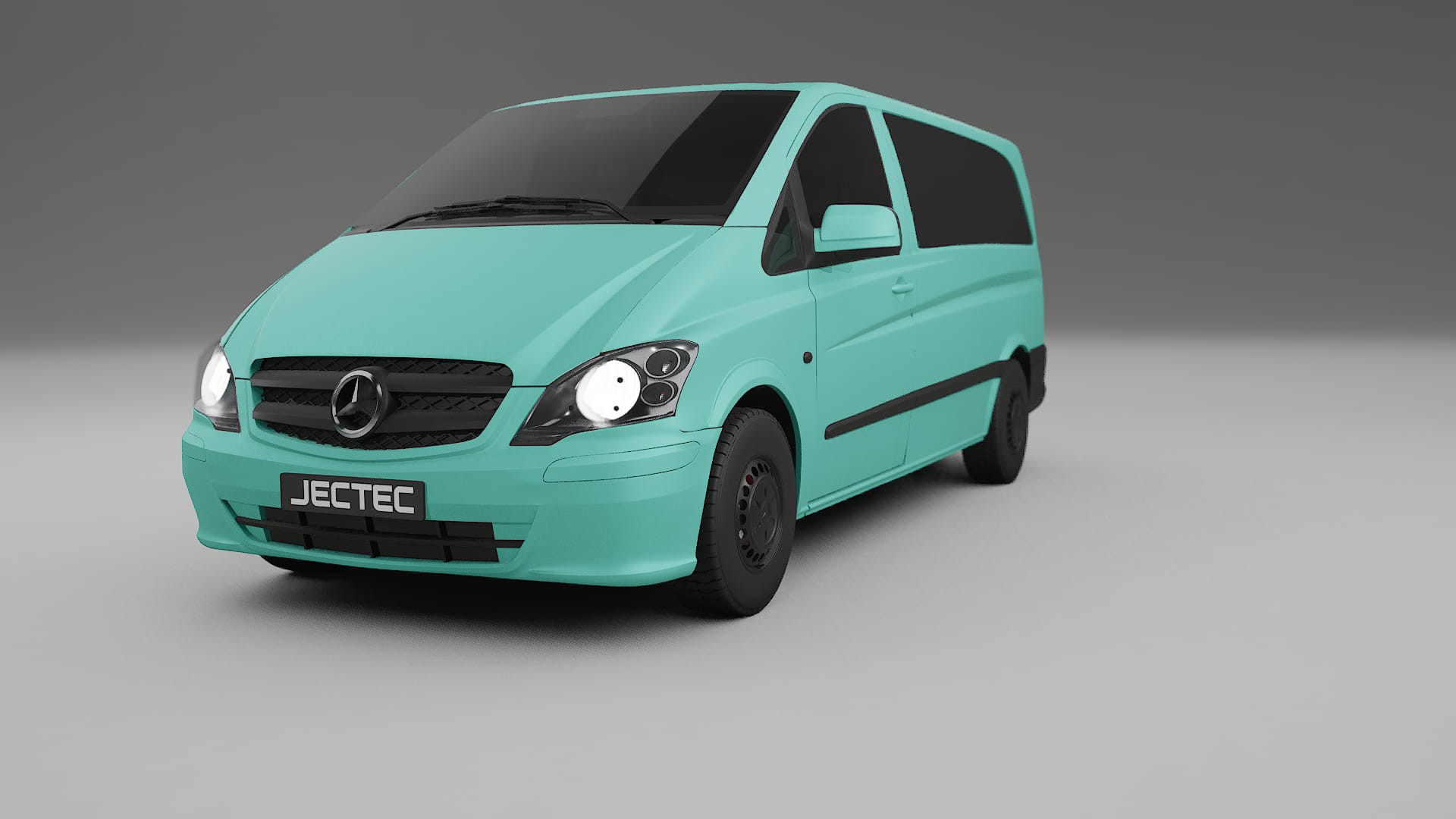 Mercedes Vito Short W639 facelift LCI TPU Paint Protection Film | FROST Color Change PPF Full Pre-Cut Kit