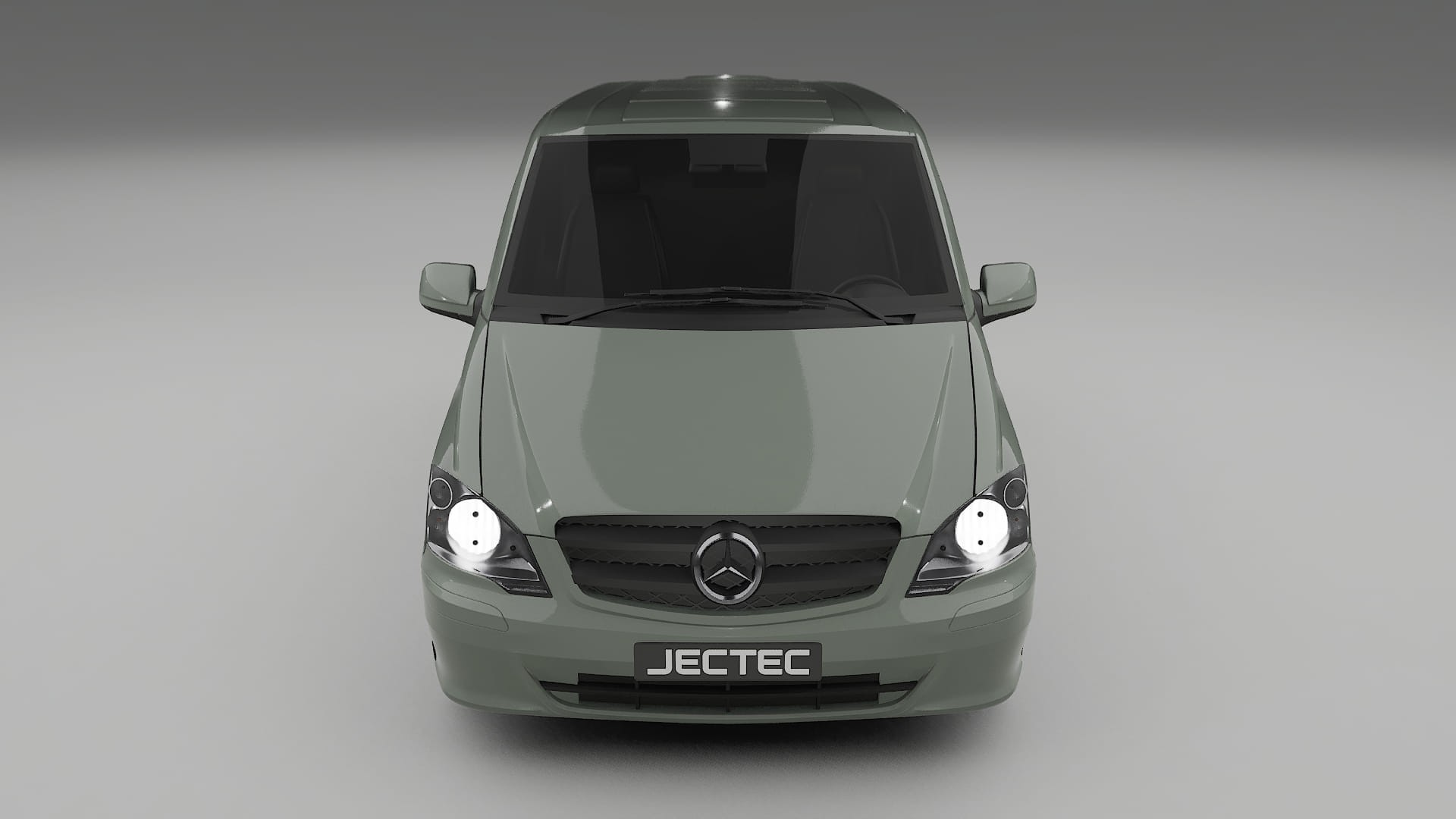 Mercedes Vito Short W639 facelift LCI TPU Paint Protection Film | SLATE Color Change PPF Full Pre-Cut Kit