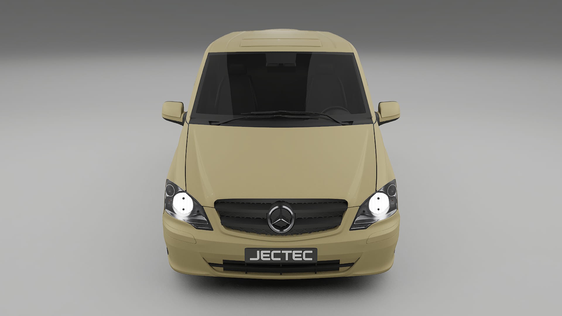 Mercedes Vito Short W639 facelift LCI TPU Paint Protection Film | SAND Color Change PPF Full Pre-Cut Kit