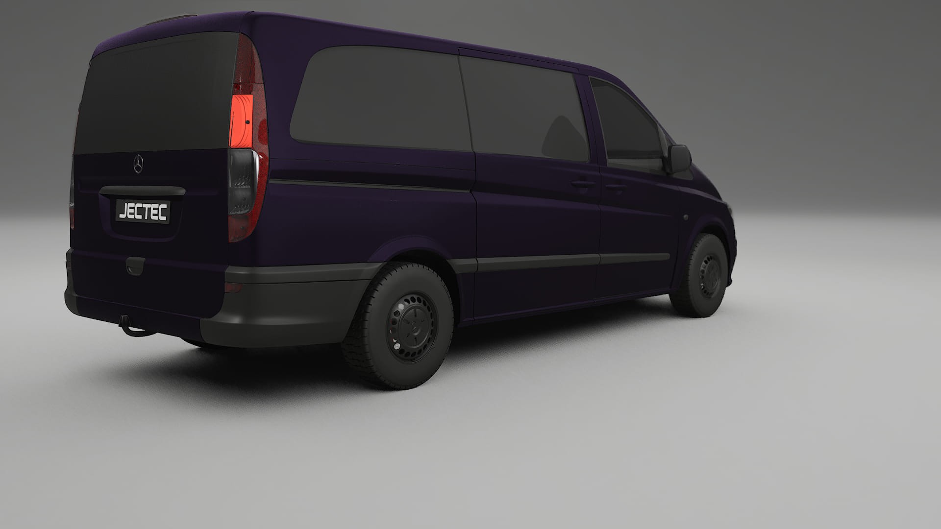 Mercedes Vito Short W639 facelift LCI TPU Paint Protection Film | VIOLET Color Change PPF Full Pre-Cut Kit