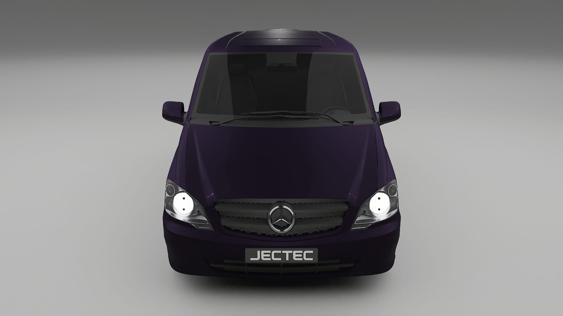 Mercedes Vito Short W639 facelift LCI TPU Paint Protection Film | VIOLET Color Change PPF Full Pre-Cut Kit