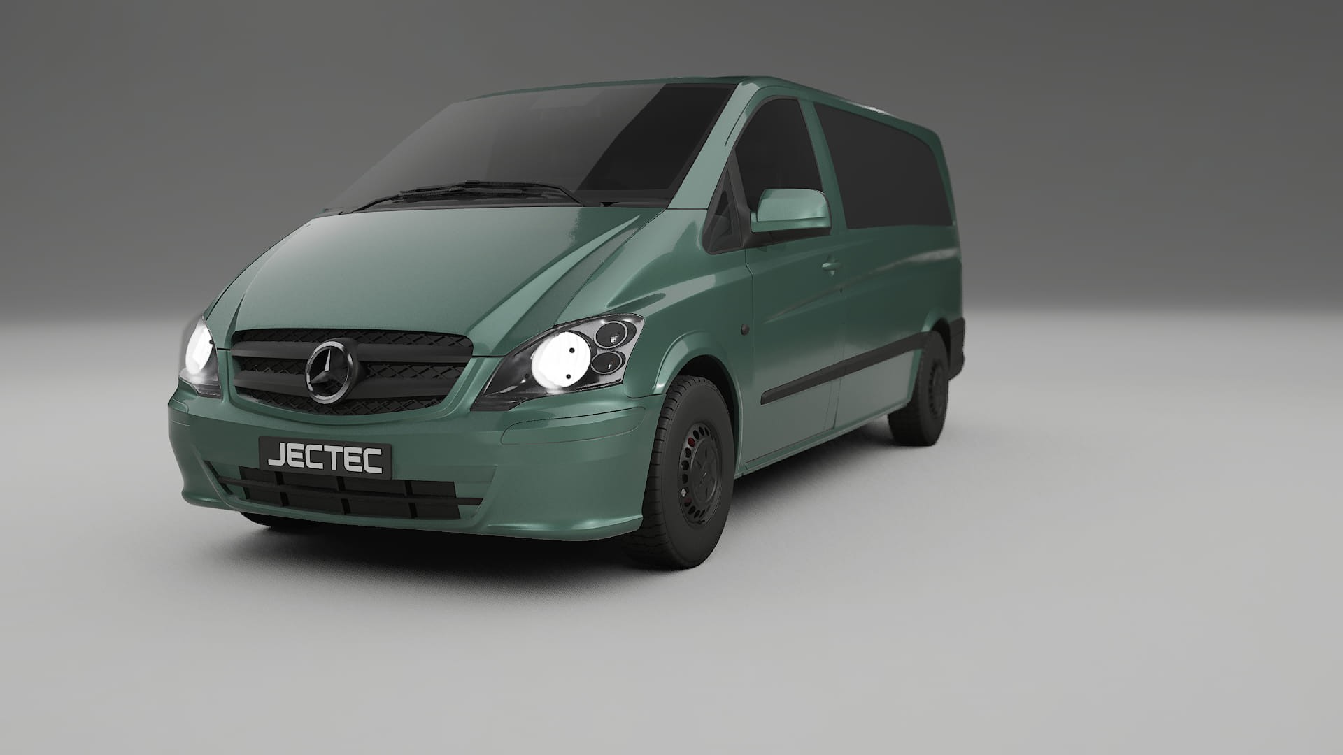 Mercedes Vito Short W639 facelift LCI TPU Paint Protection Film | EVERGREEN Color Change PPF Full Pre-Cut Kit