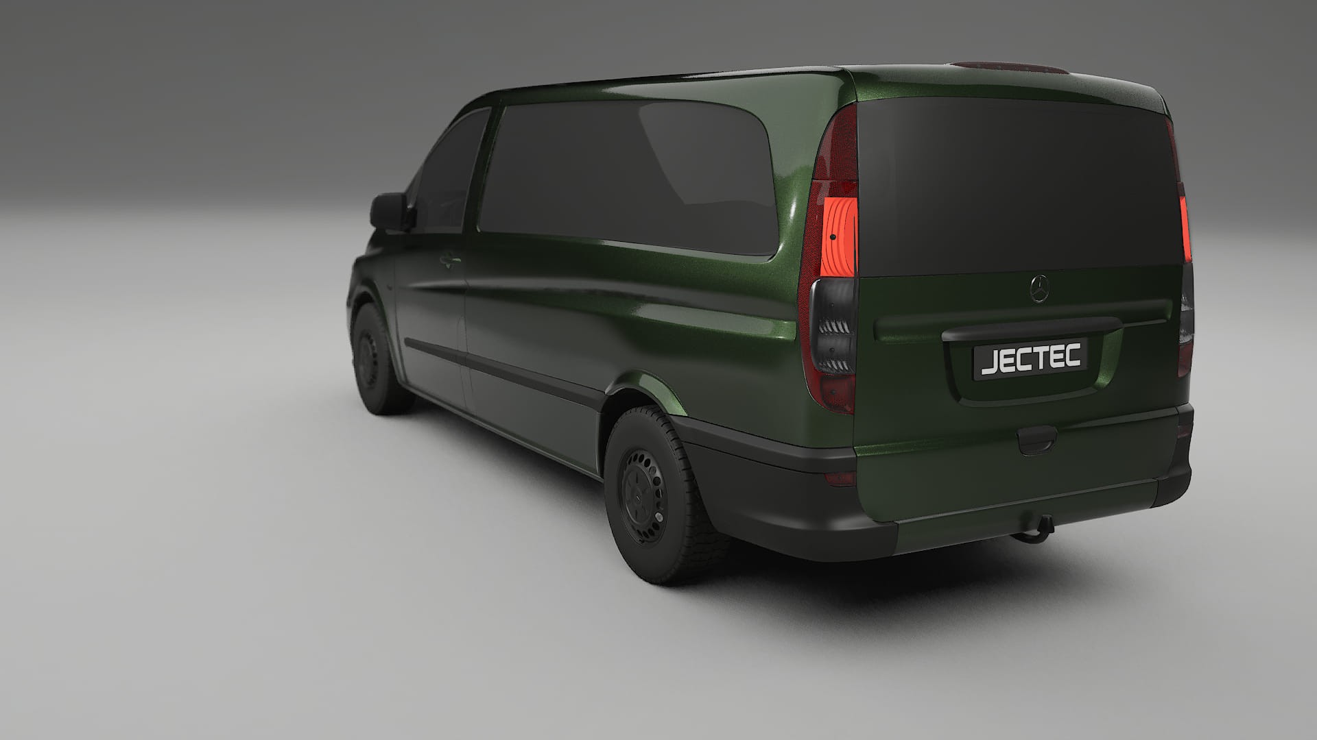 Mercedes Vito Short W639 facelift LCI TPU Paint Protection Film | LAGOON Color Change PPF Full Pre-Cut Kit