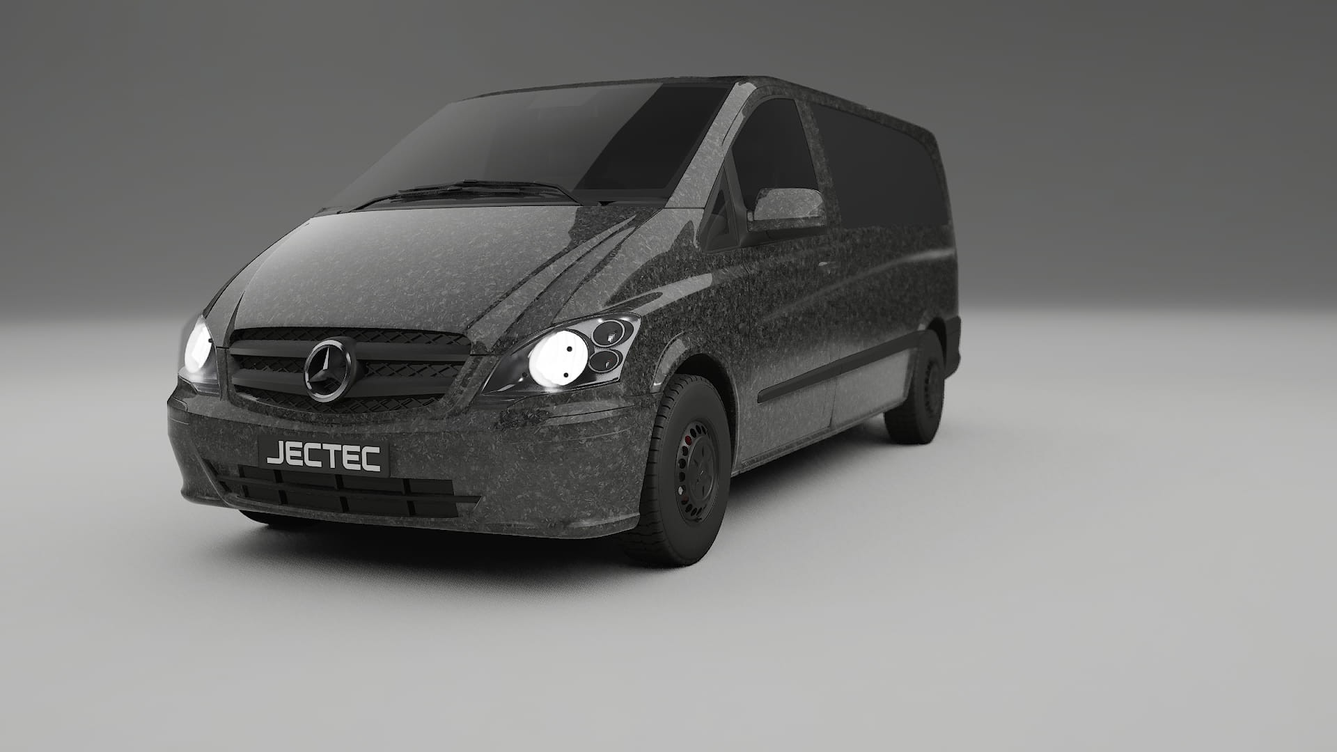 Mercedes Vito Short W639 facelift LCI TPU Paint Protection Film | FORGED S Color Change PPF Full Pre-Cut Kit