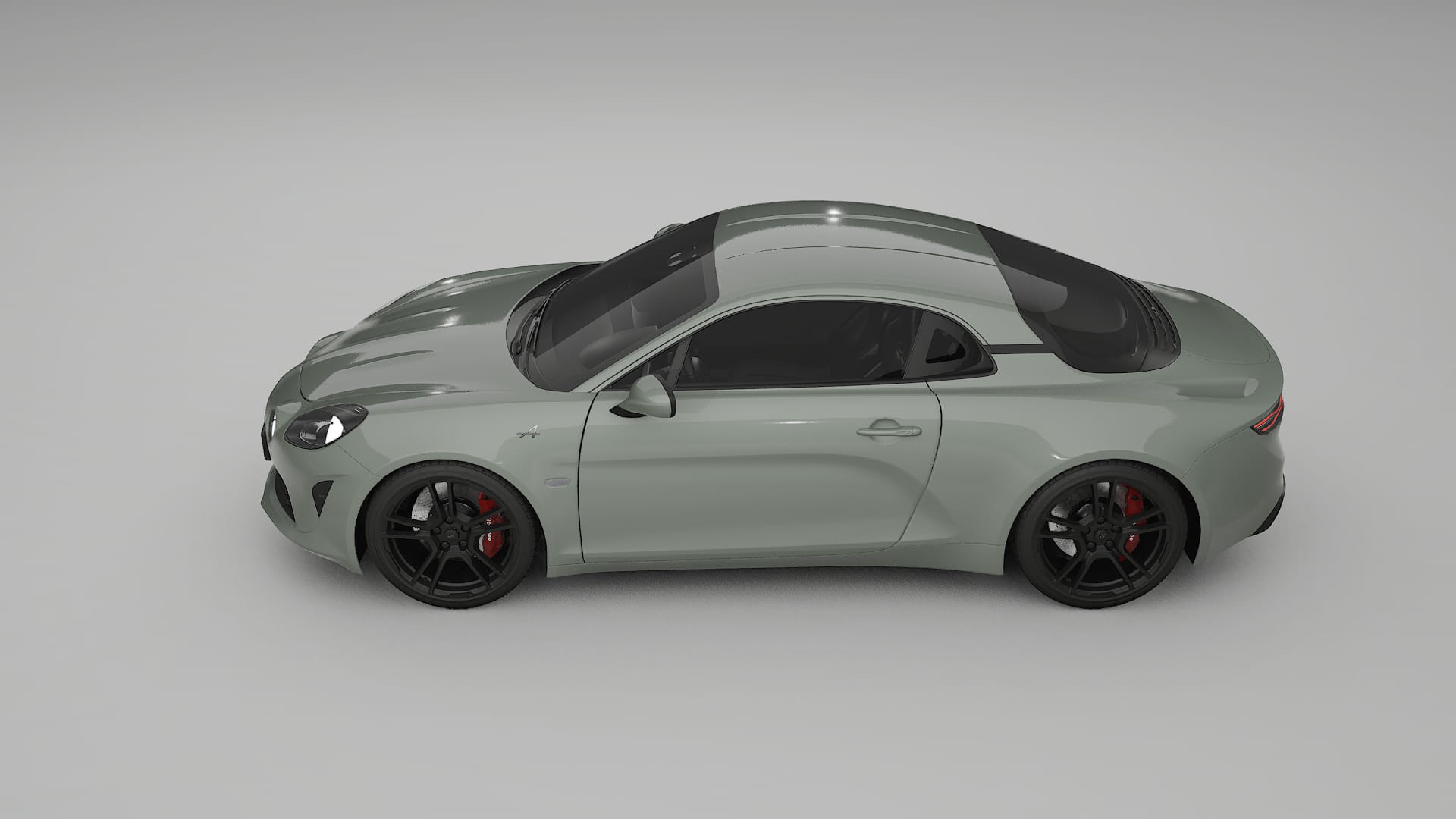 Renault Alpine A110 TPU Paint Protection Film | SLATE Color Change PPF Full Pre-Cut Kit