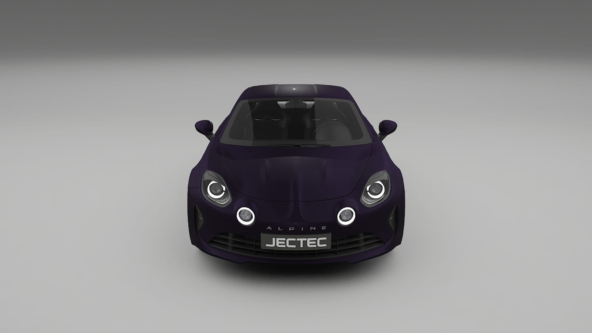 Renault Alpine A110 TPU Paint Protection Film | VIOLET Color Change PPF Full Pre-Cut Kit