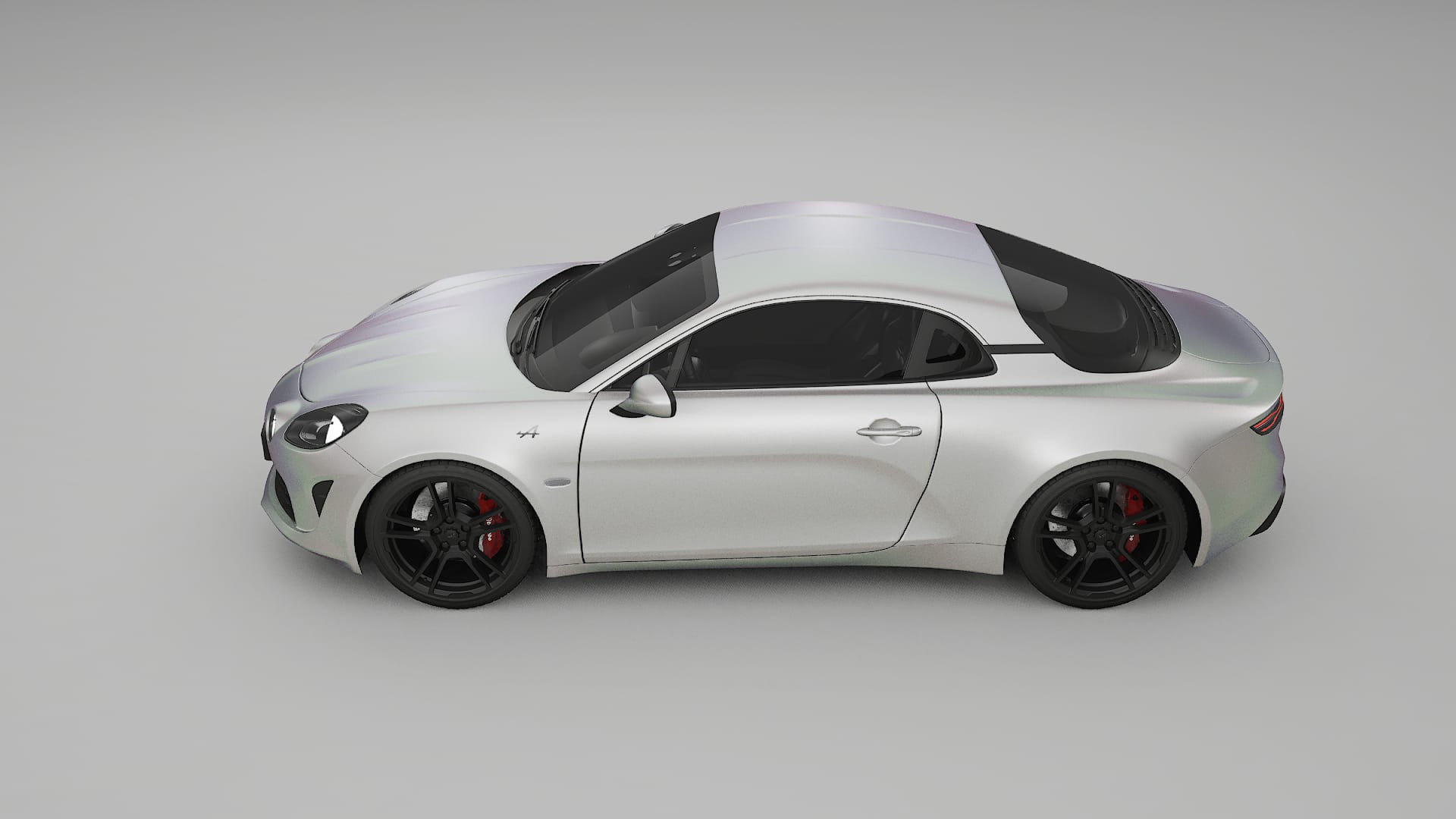 Renault Alpine A110 TPU Paint Protection Film | NEBULA Color Change PPF Full Pre-Cut Kit