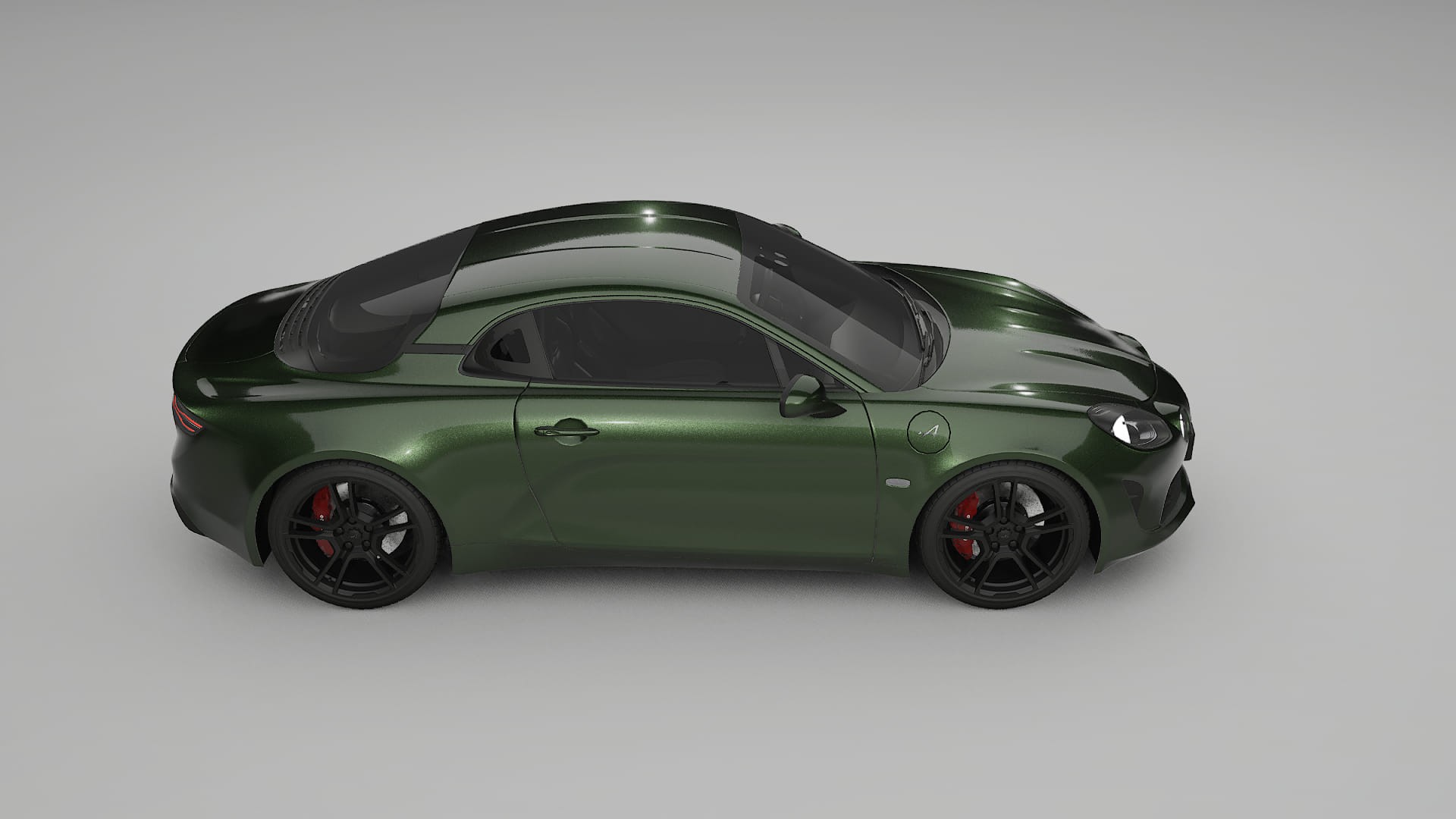 Renault Alpine A110 TPU Paint Protection Film | LAGOON Color Change PPF Full Pre-Cut Kit