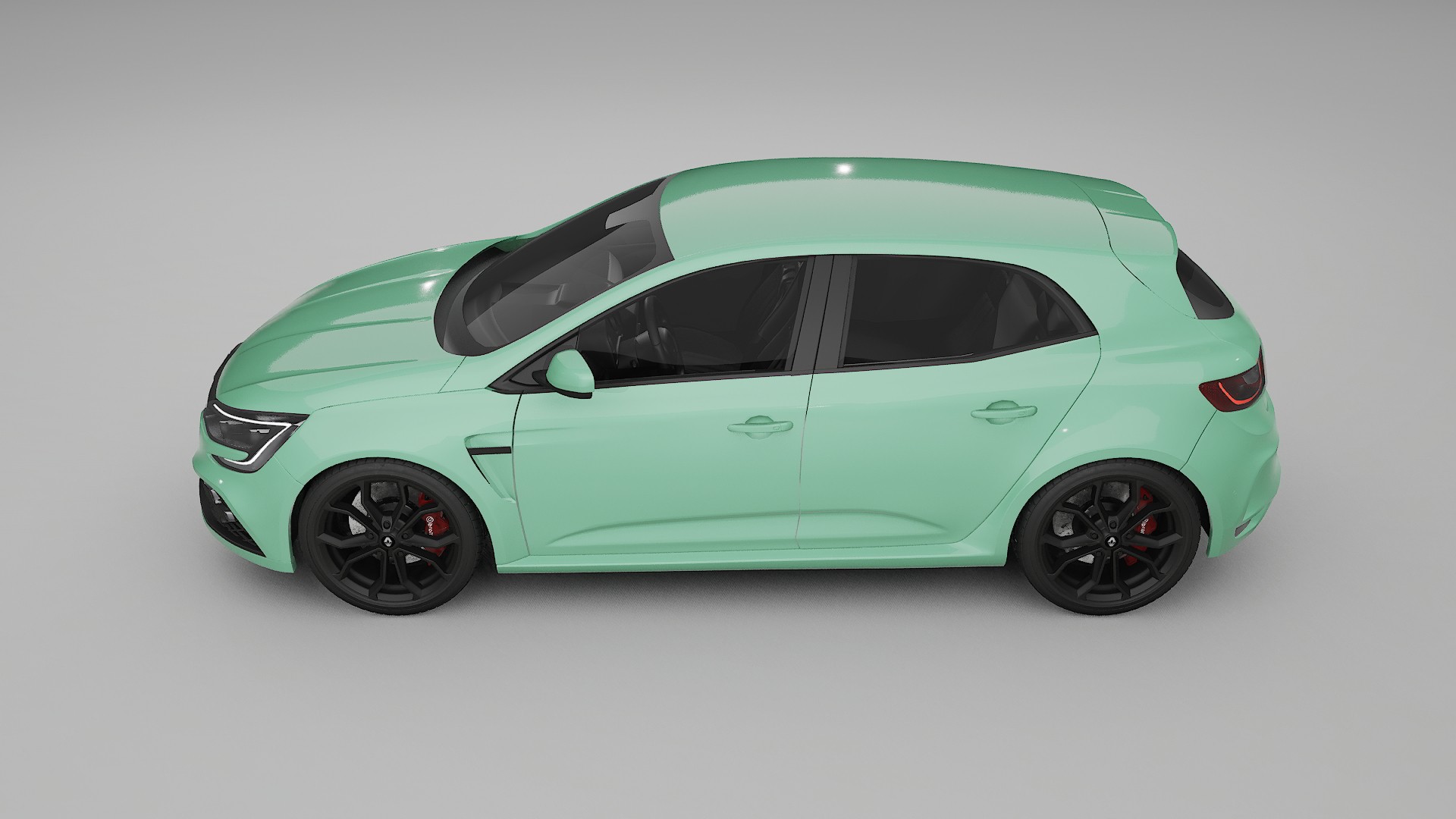 Renault Megane RS IV TPU Paint Protection Film | DUSTY Color Change PPF Full Pre-Cut Kit