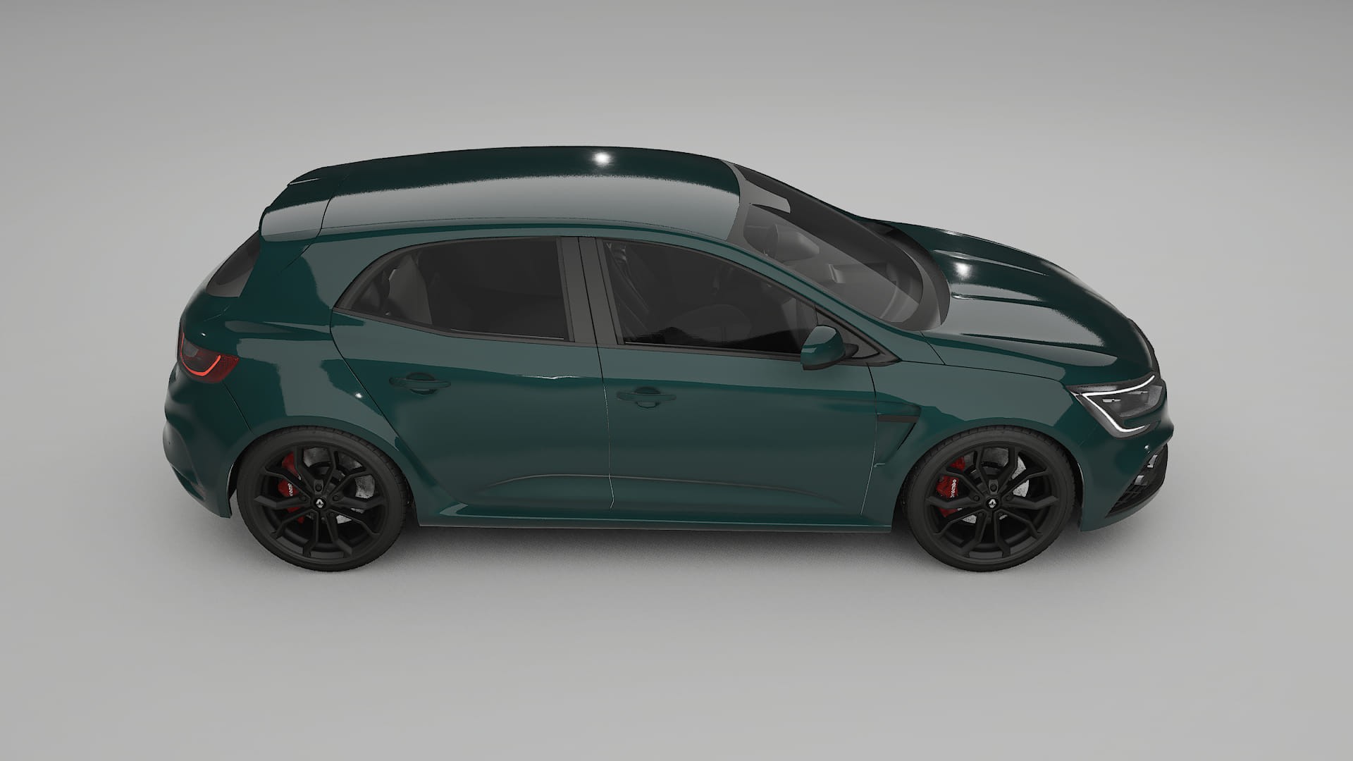 Renault Megane RS IV TPU Paint Protection Film | INFERNO Color Change PPF Full Pre-Cut Kit