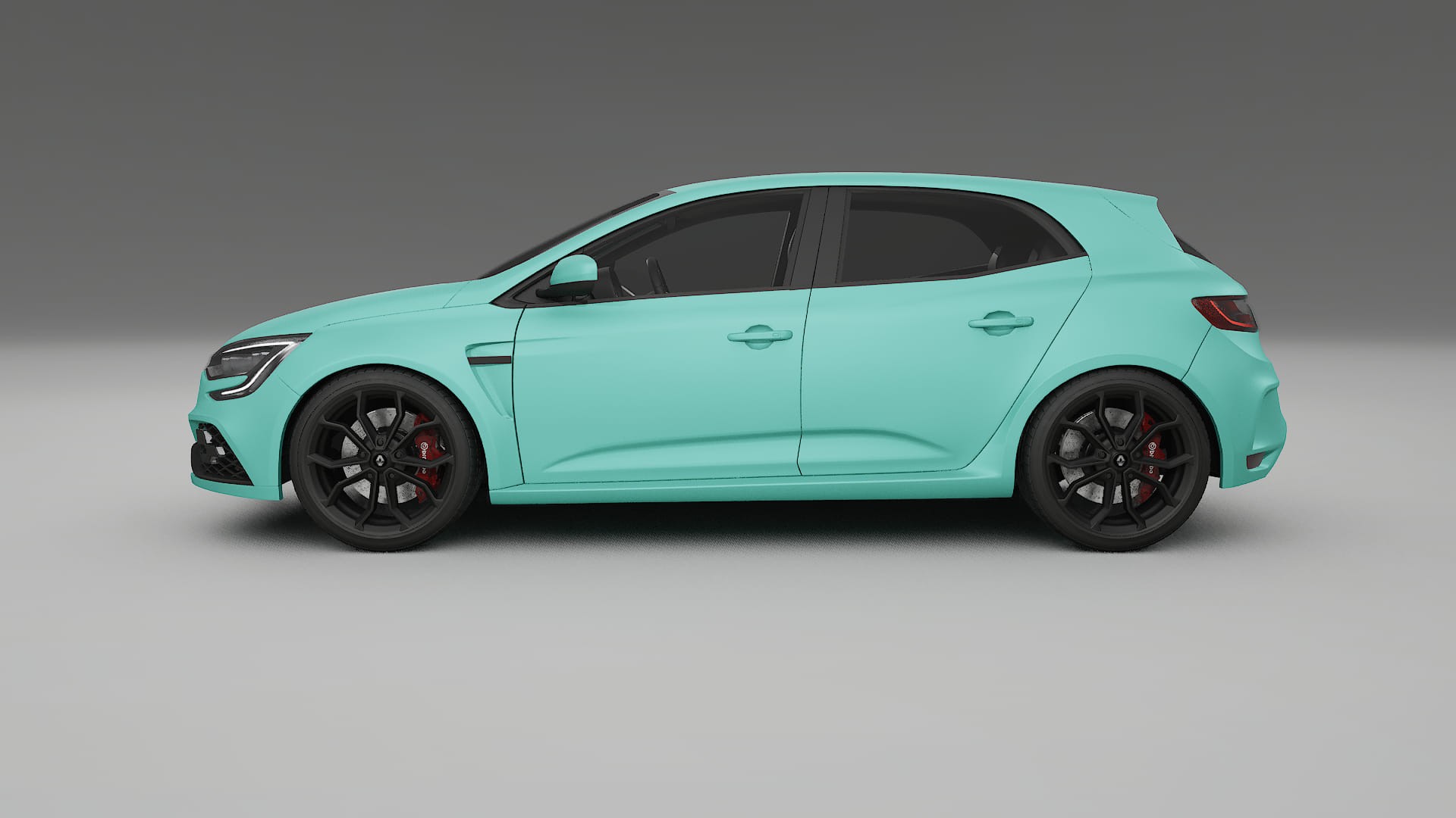 Renault Megane RS IV TPU Paint Protection Film | FROST Color Change PPF Full Pre-Cut Kit