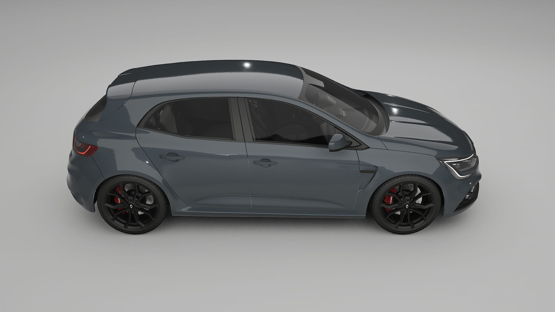 Renault Megane RS IV TPU Paint Protection Film | GRANITE Color Change PPF Full Pre-Cut Kit