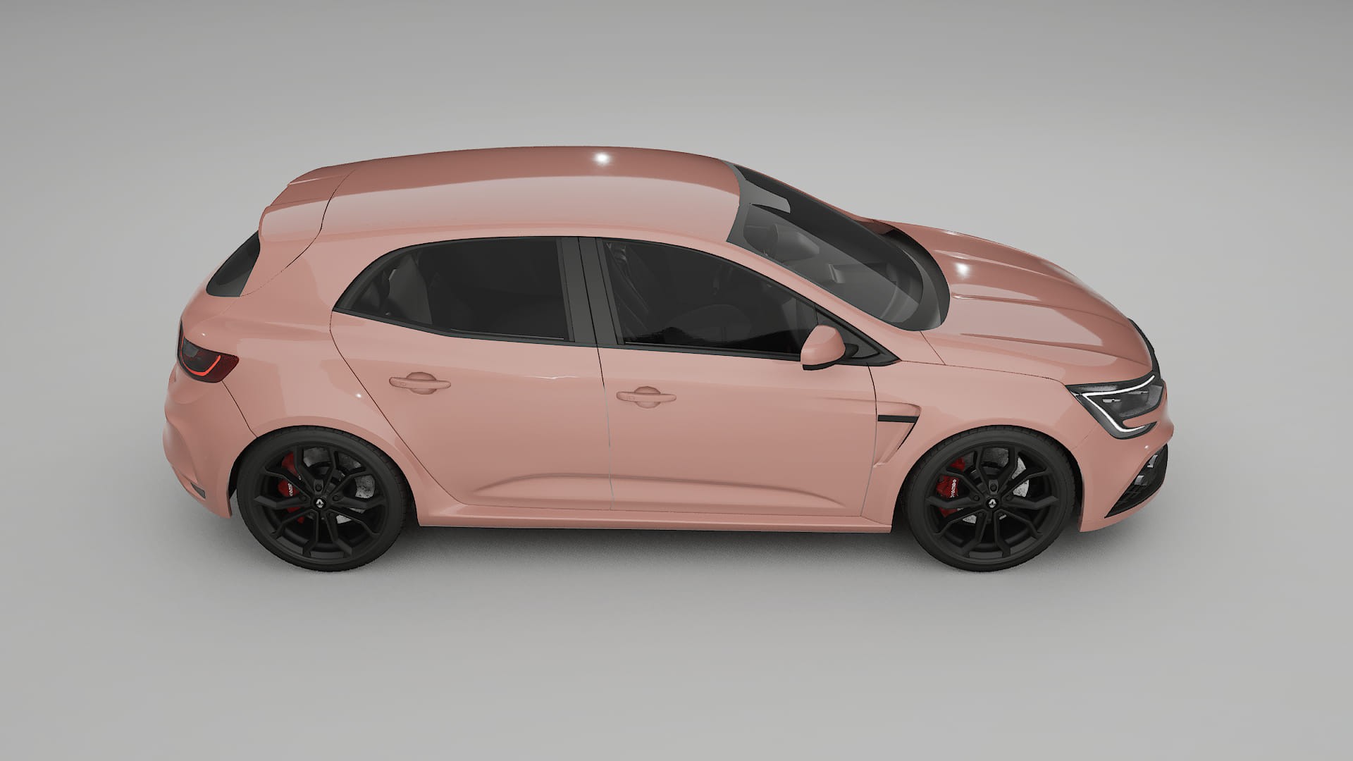 Renault Megane RS IV TPU Paint Protection Film | BLUSH Color Change PPF Full Pre-Cut Kit
