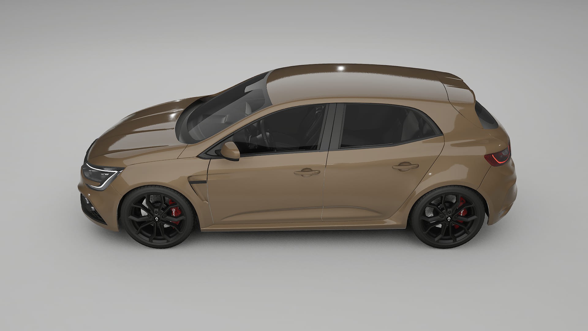 Renault Megane RS IV TPU Paint Protection Film | SAHARA Color Change PPF Full Pre-Cut Kit