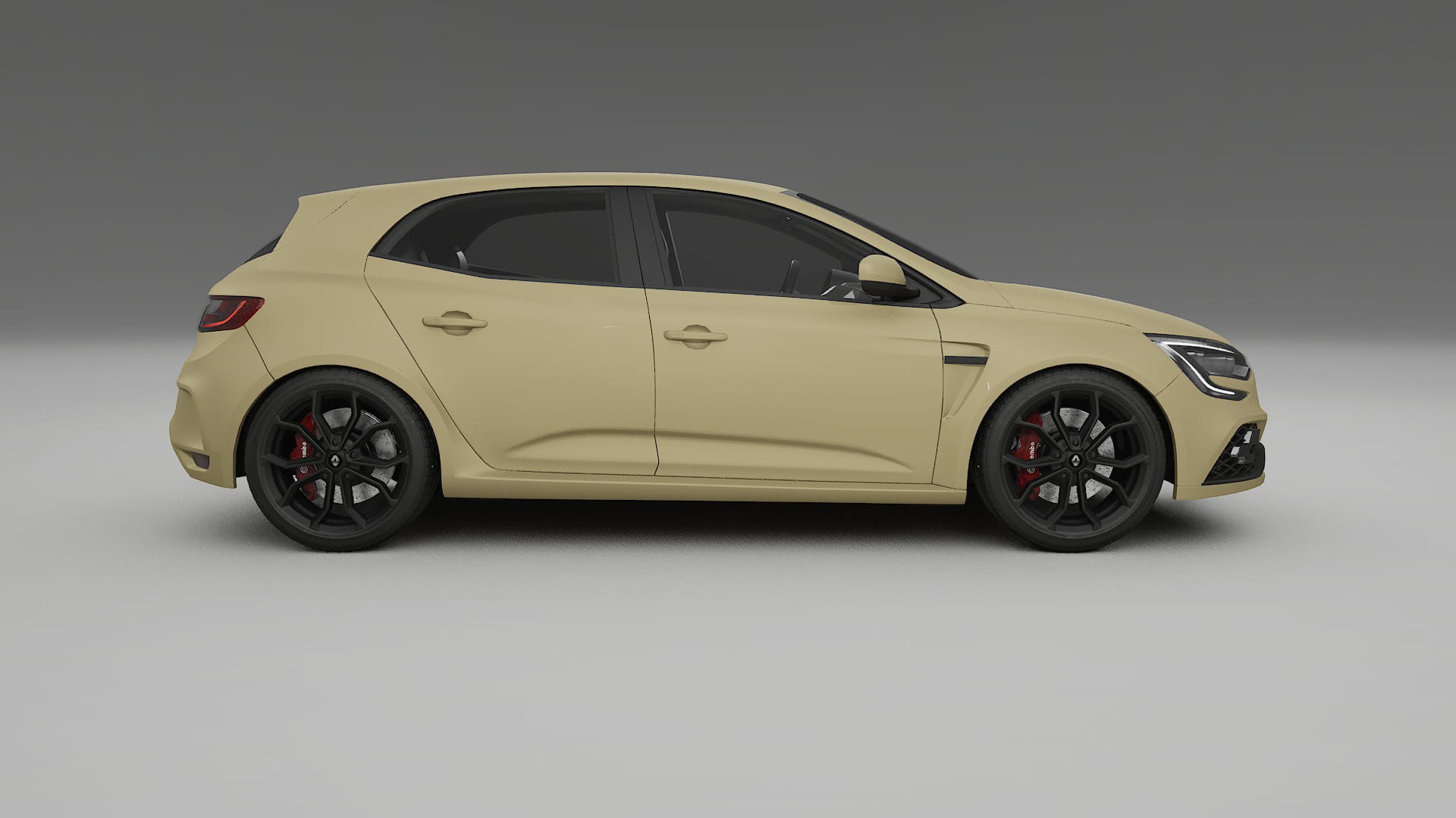 Renault Megane RS IV TPU Paint Protection Film | SAND Color Change PPF Full Pre-Cut Kit