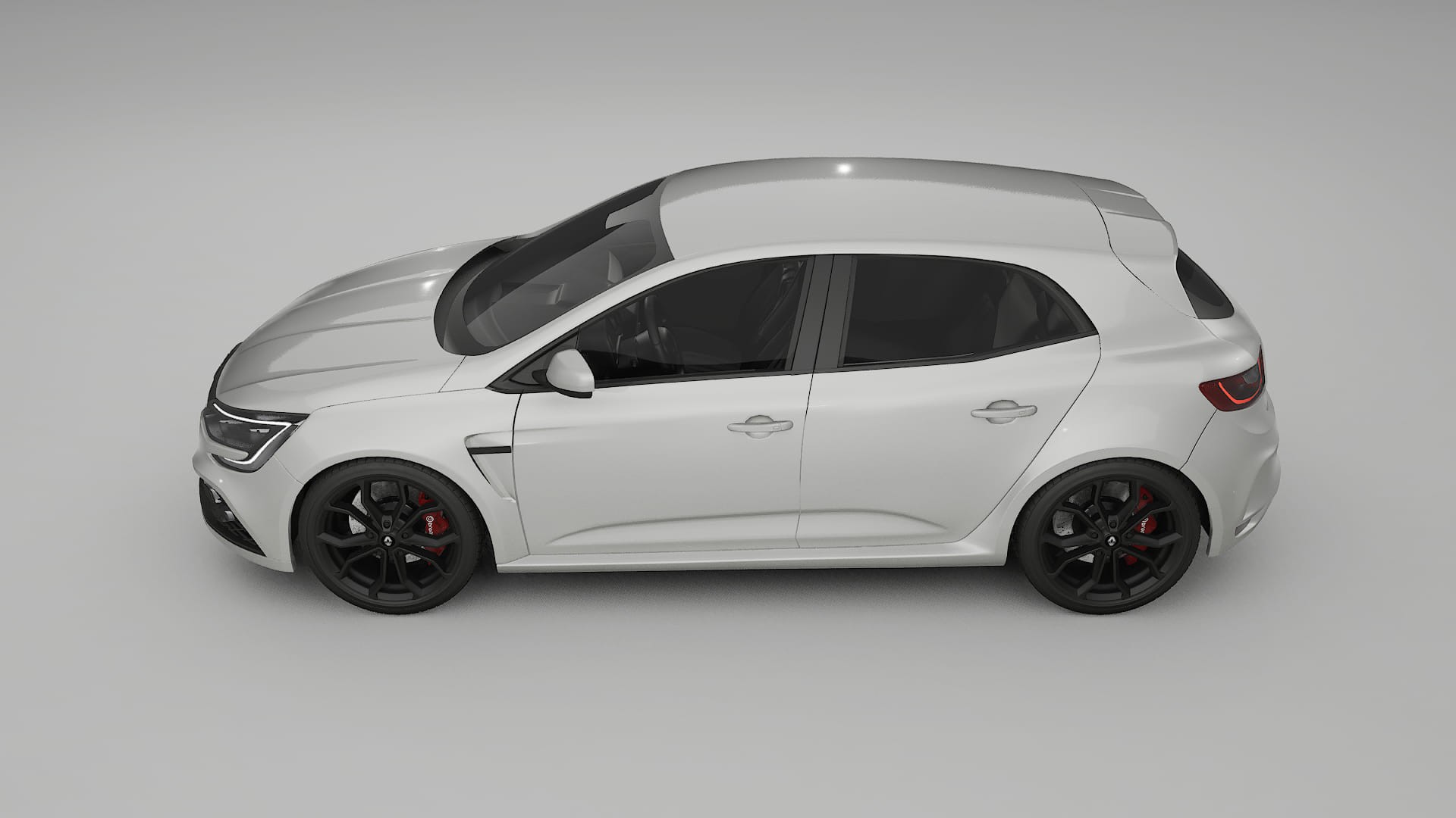 Renault Megane RS IV TPU Paint Protection Film | PEARL Color Change PPF Full Pre-Cut Kit