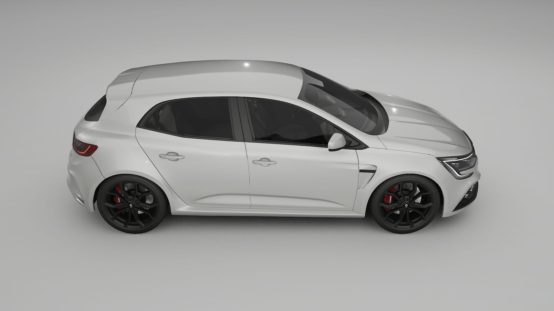 Renault Megane RS IV TPU Paint Protection Film | PEARL Color Change PPF Full Pre-Cut Kit