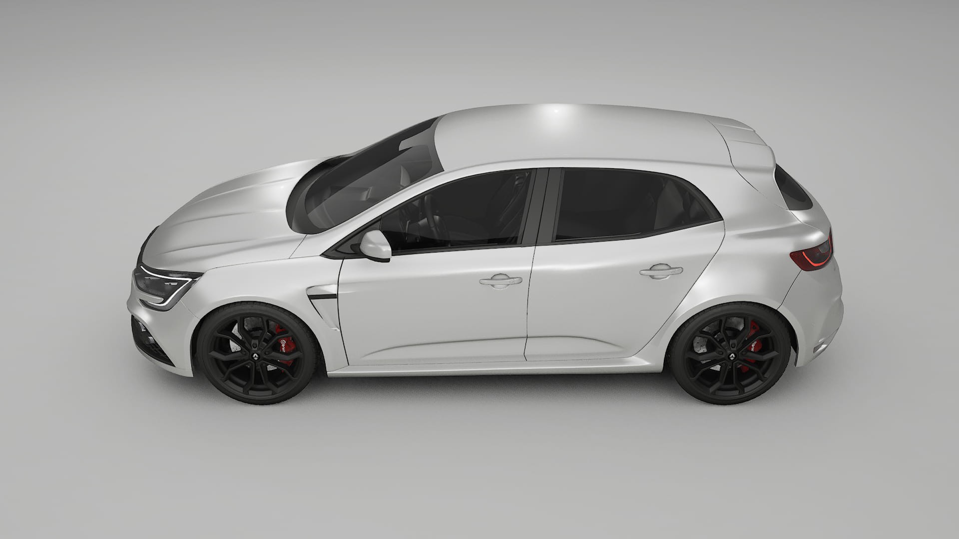 Renault Megane RS IV TPU Paint Protection Film | OPAL Color Change PPF Full Pre-Cut Kit