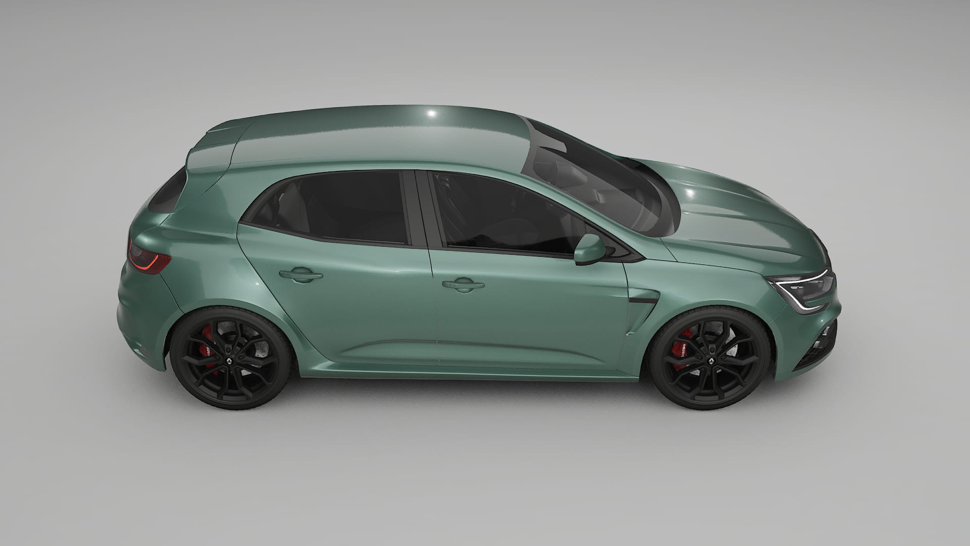 Renault Megane RS IV TPU Paint Protection Film | EVERGREEN Color Change PPF Full Pre-Cut Kit