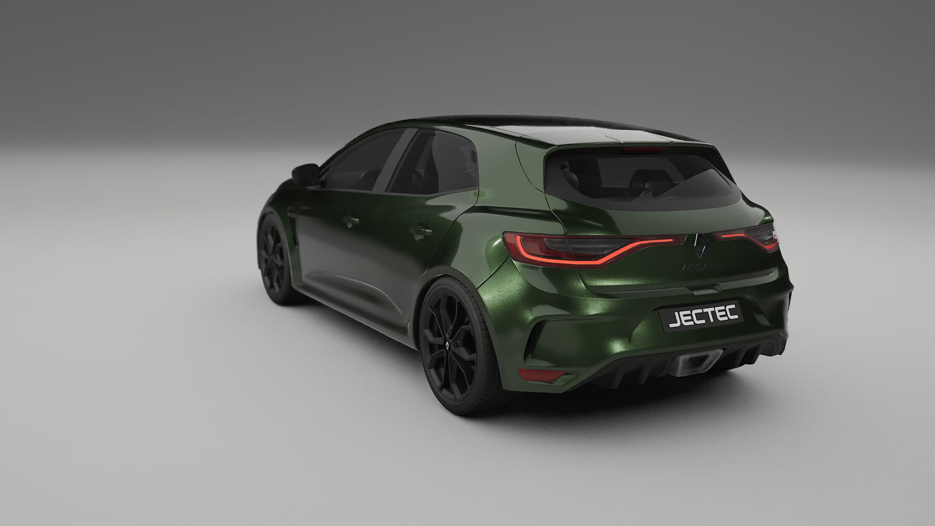 Renault Megane RS IV TPU Paint Protection Film | LAGOON Color Change PPF Full Pre-Cut Kit