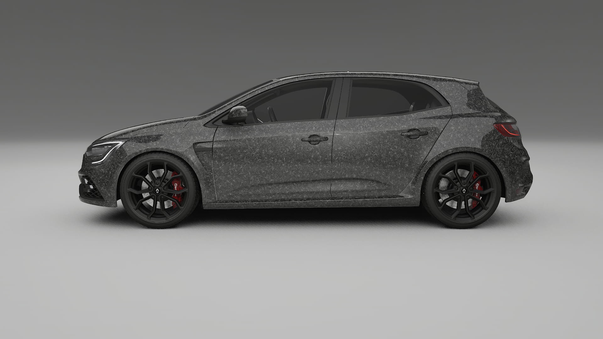 Renault Megane RS IV TPU Paint Protection Film | FORGED S Color Change PPF Full Pre-Cut Kit