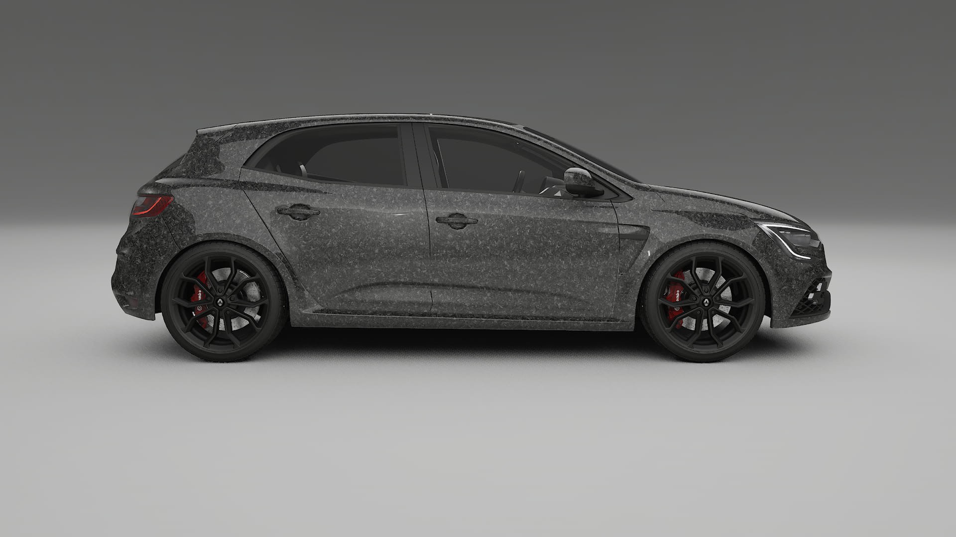 Renault Megane RS IV TPU Paint Protection Film | FORGED S Color Change PPF Full Pre-Cut Kit